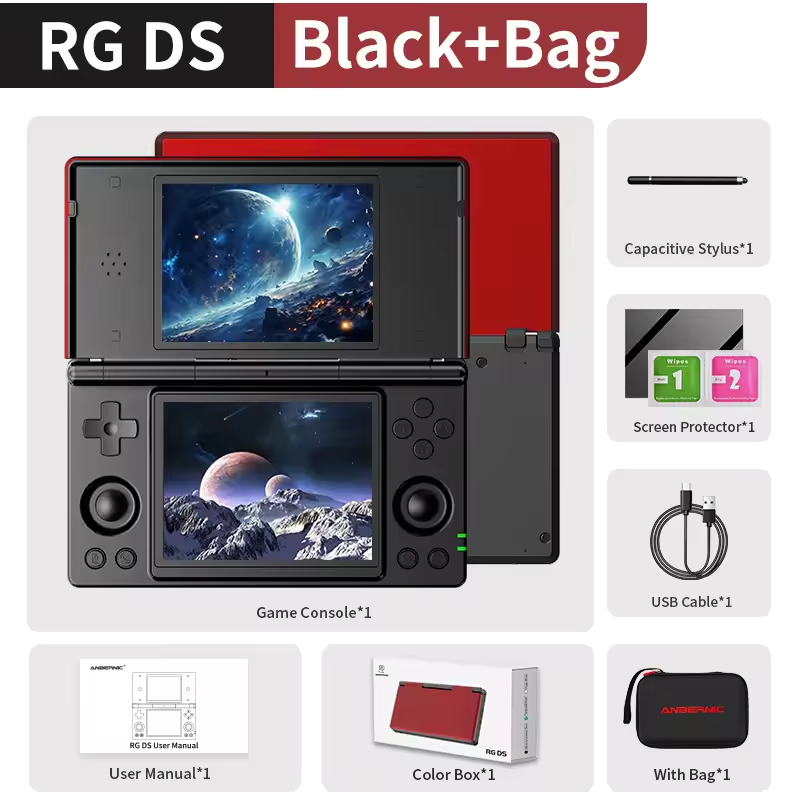ANBERNIC RG DS Handheld Game Consoles RGDS Retro Gaming Console