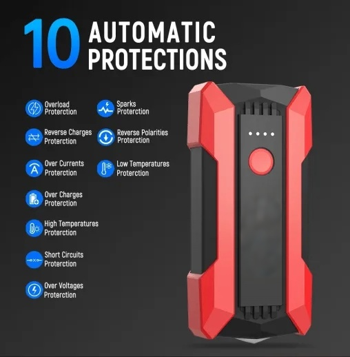 🔥Last 4 hours Sale: Save $20 -Peak Jump Starter with Force Start Function
