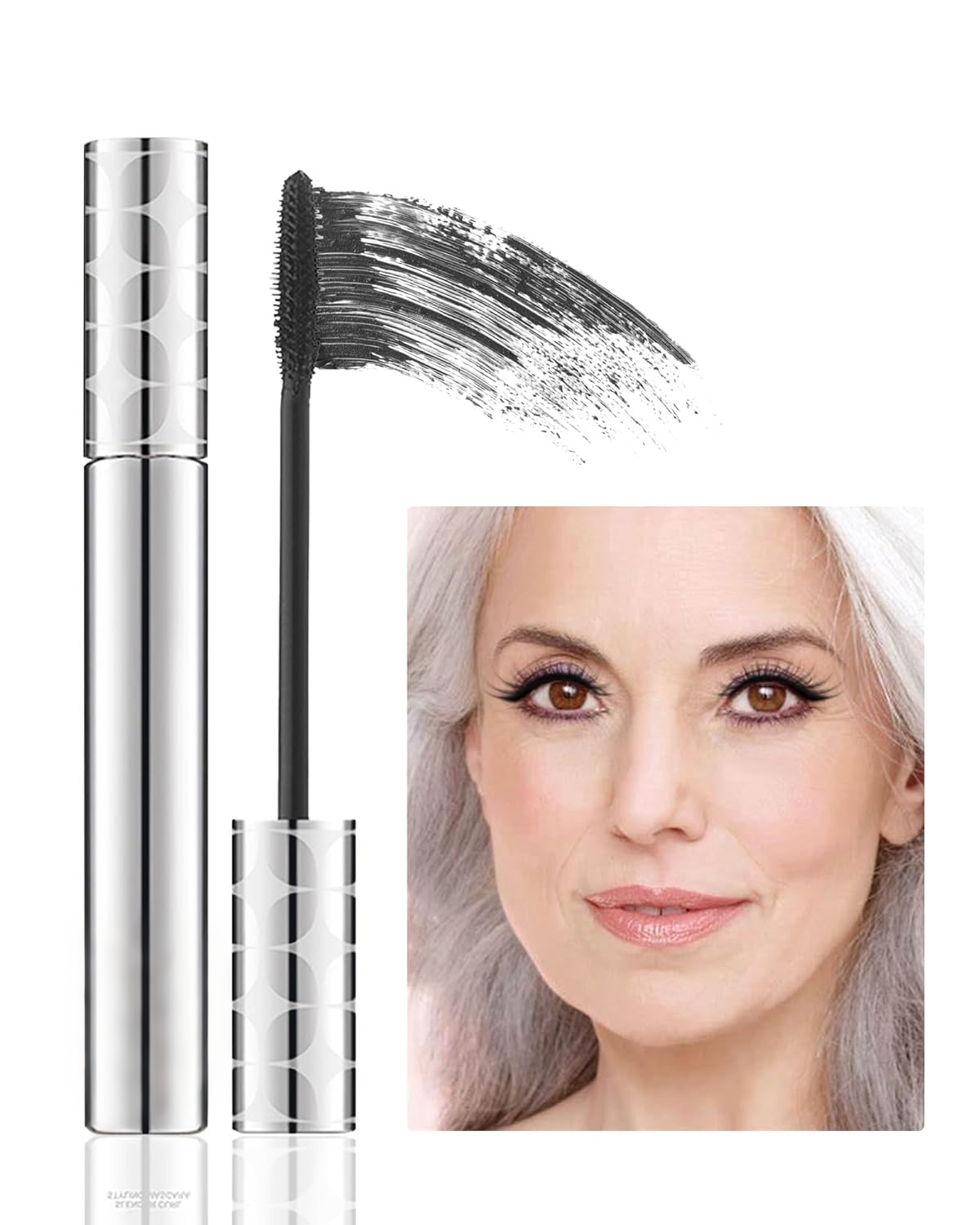 🔥 Waterproof Mascara for Long-Lasting 24-Hour Thick & Well-Defined Lashes