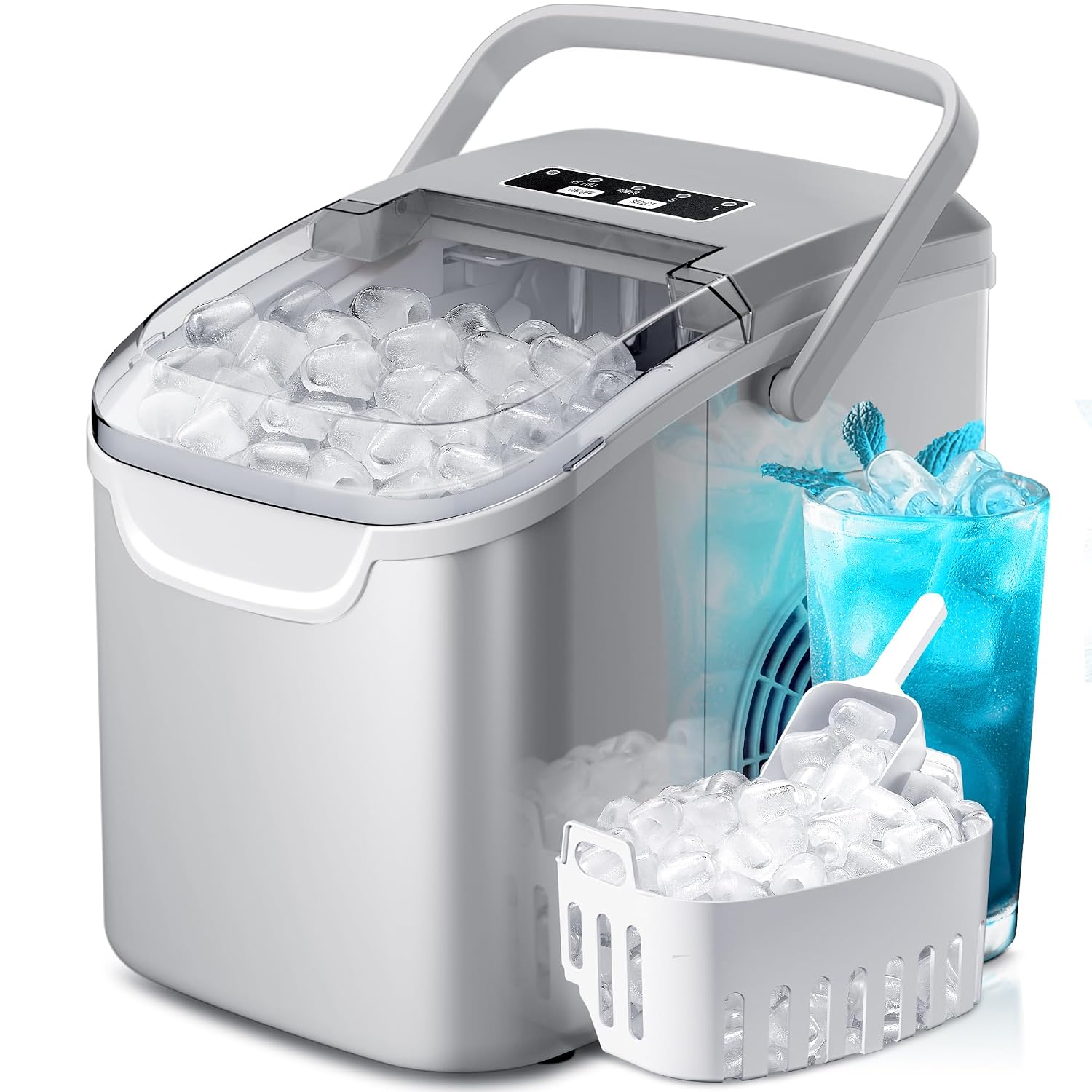 💝Warehouse Clearance💝GE Profile™ Opal™ 2.0 Nugget Ice Maker with Side Tank