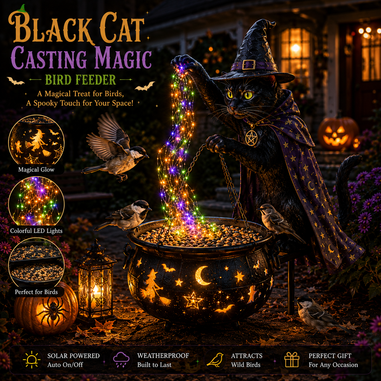 Last day of clearance!!💝Buy 2 Get 2 Free✨Black Cat Witch's Magic Potion