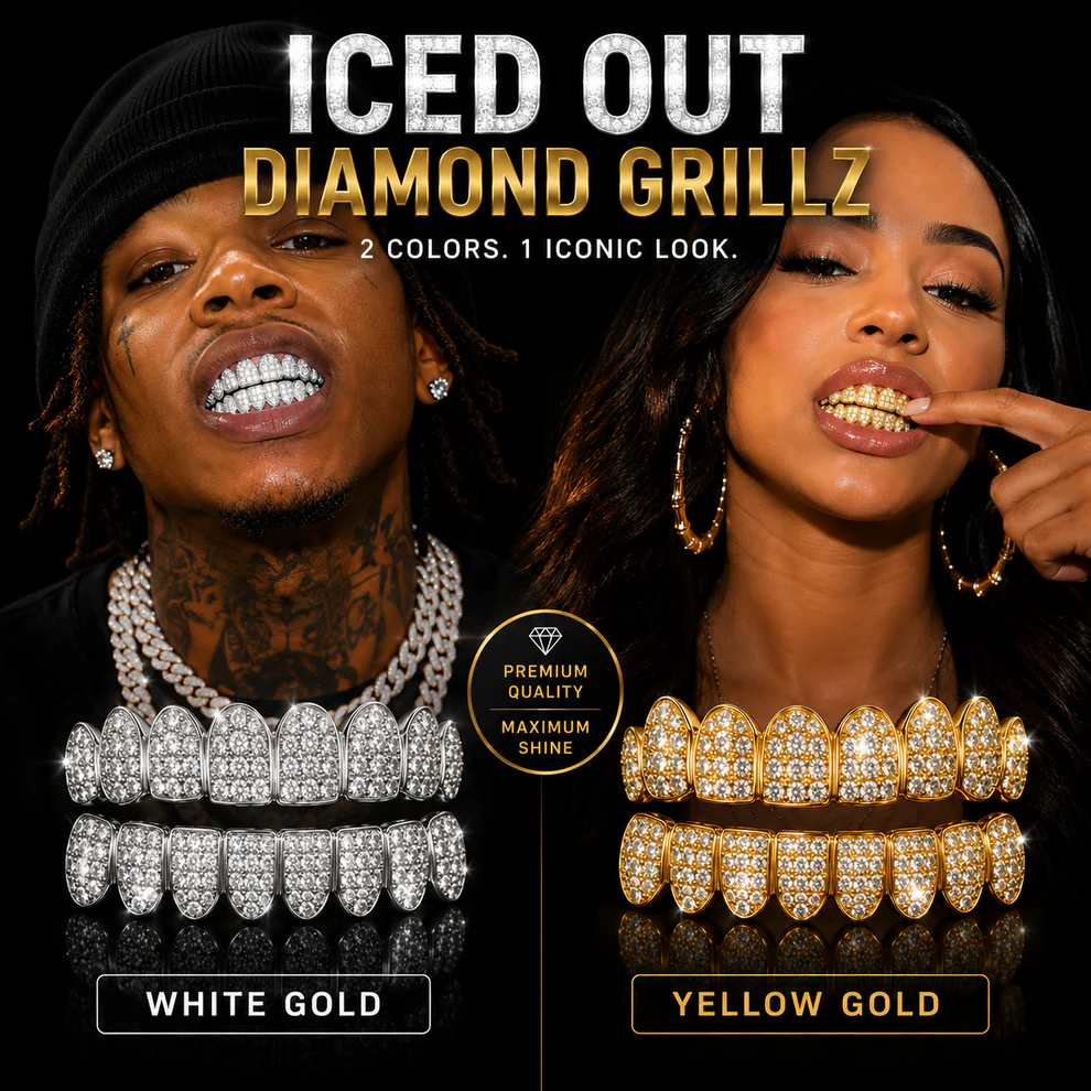 ⏰LIMITED TIME 50% OFF!🔥 Buy 2 get $10 off🔥 💎 Diamond Grillz - Look Like $5,000