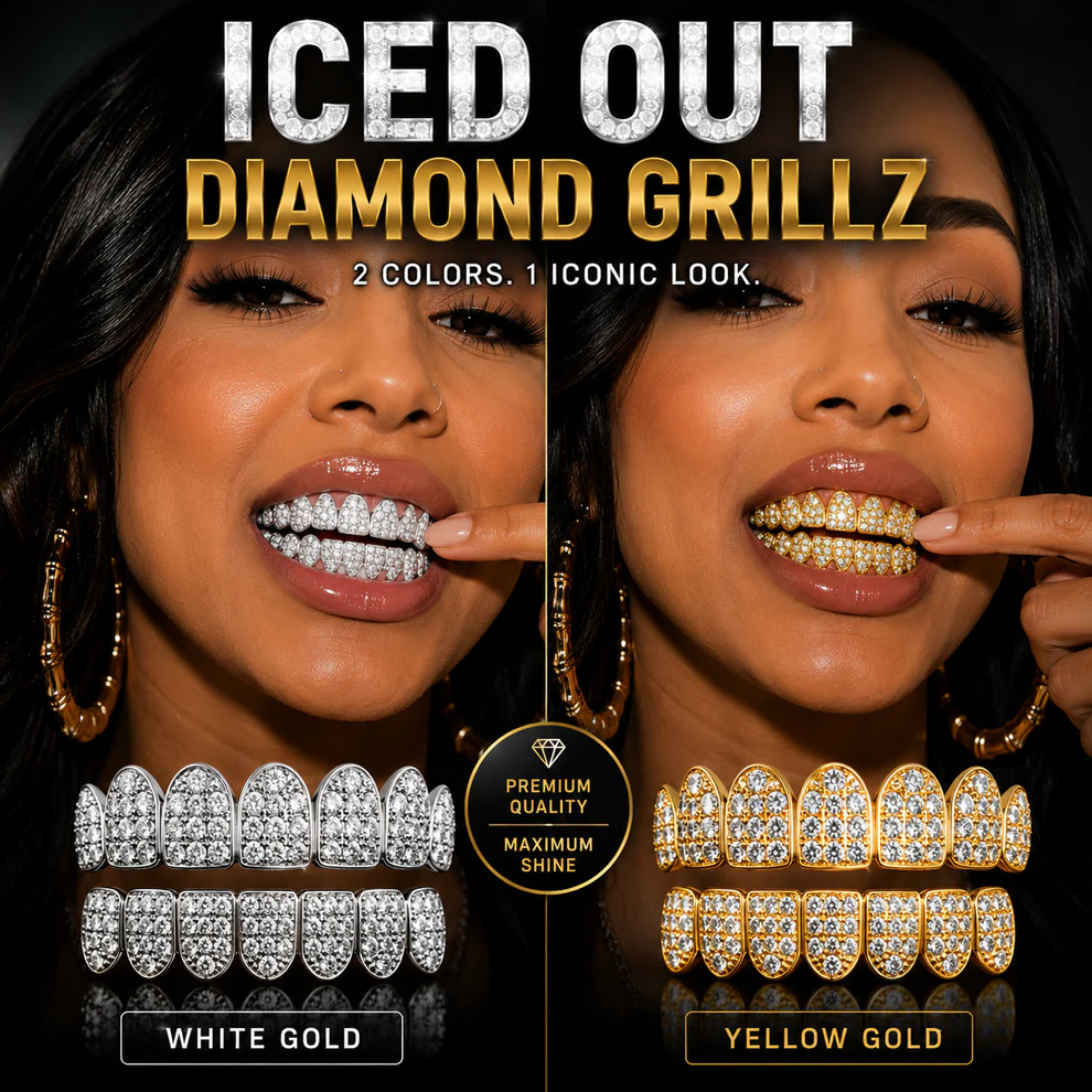 ⏰LIMITED TIME 50% OFF!🔥 Buy 2 get $10 off🔥 💎 Diamond Grillz - Look Like $5,000