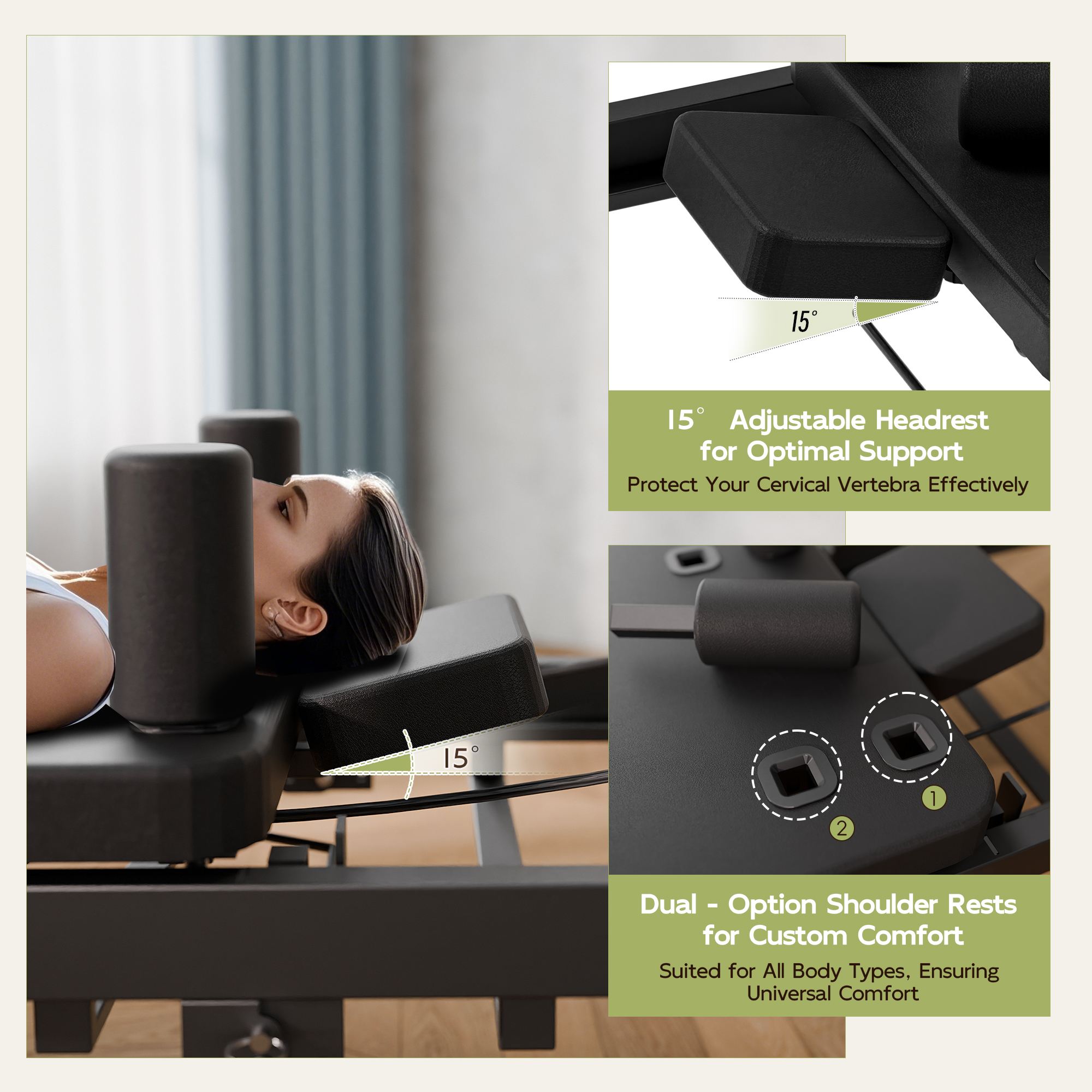 Joywind Foldable Pilates Reformer Machine - Extra-Wide & Lengthened Platform, 400 lbs Capacity