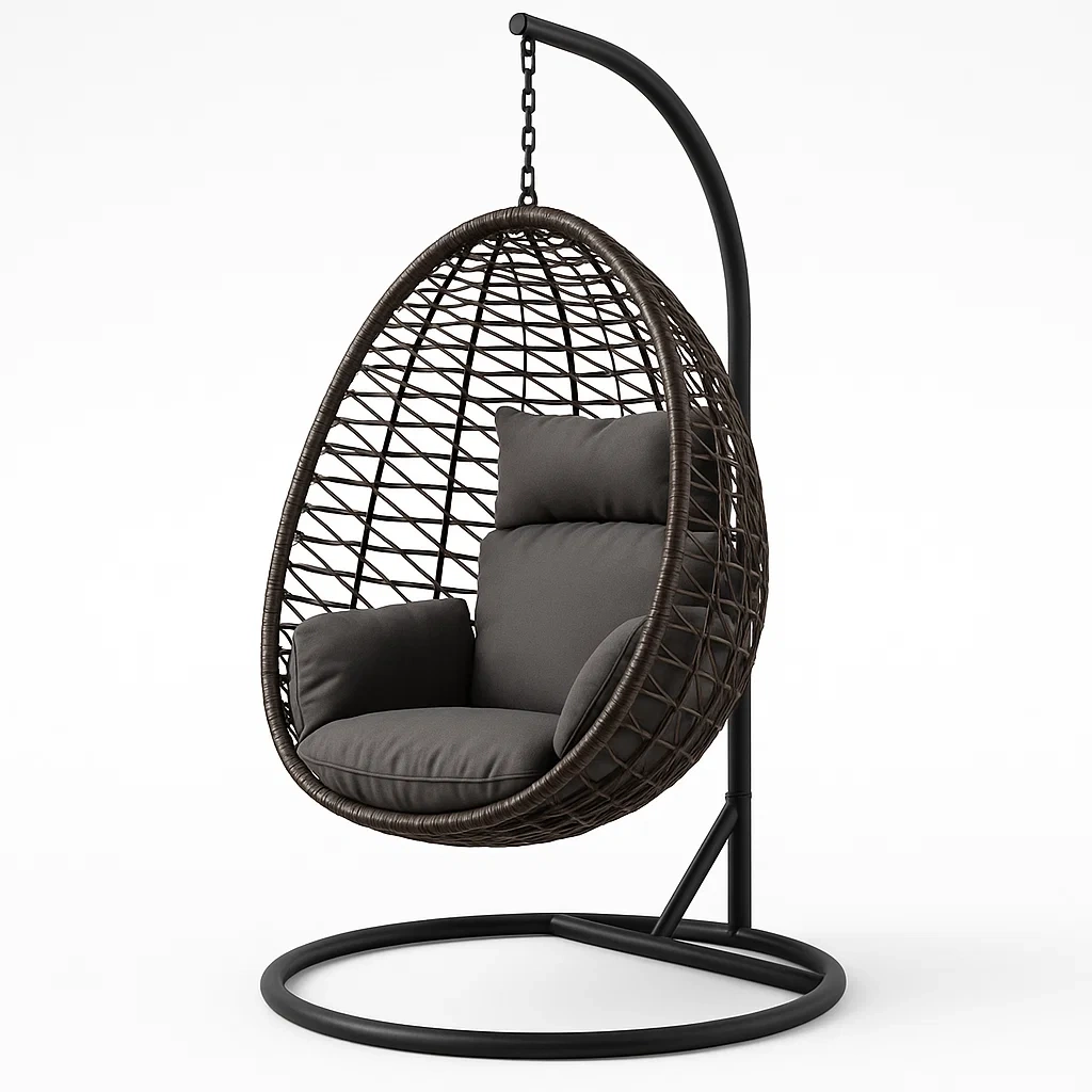 Silla colgante tipo huevo - NESTVELVET