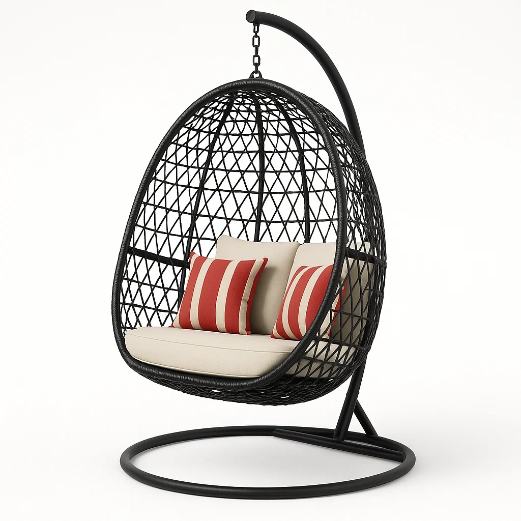Silla colgante tipo huevo - NESTVELVET