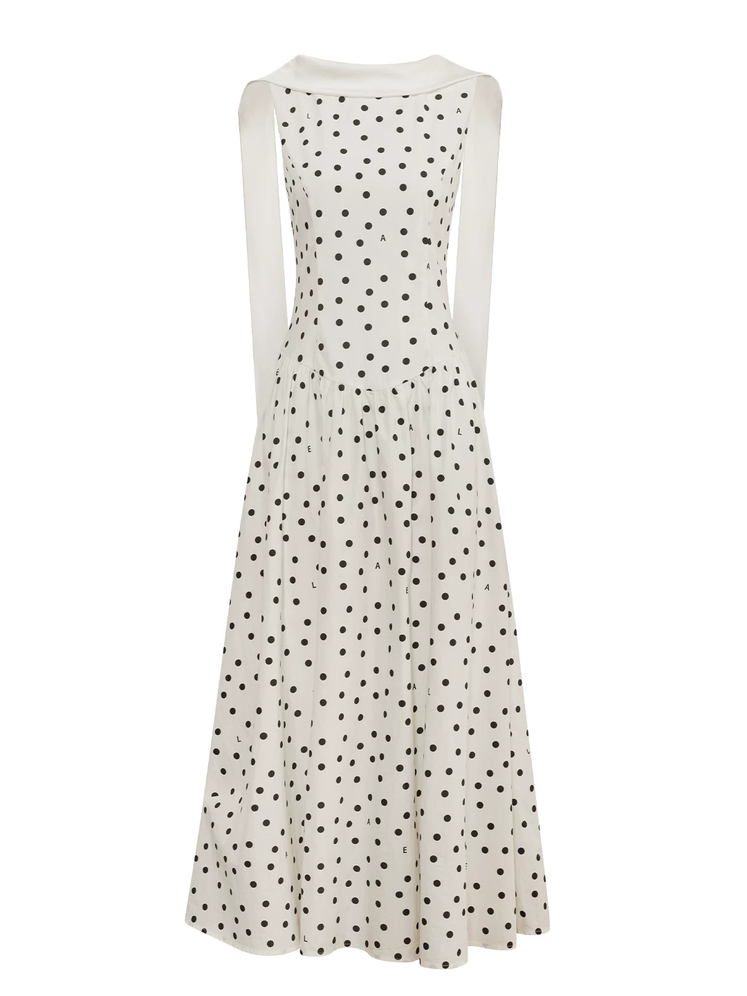 Polka Dot Ribbon Dress