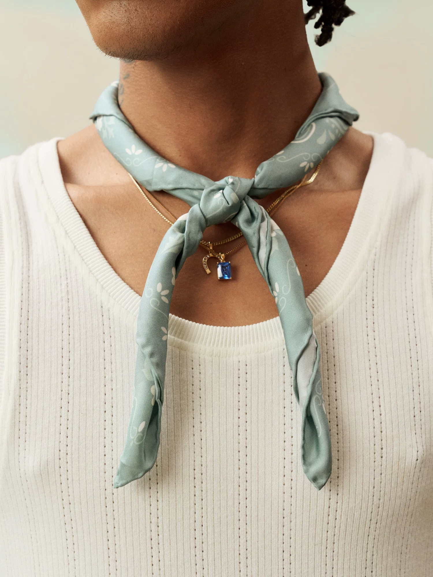 Printed Silk Scarf