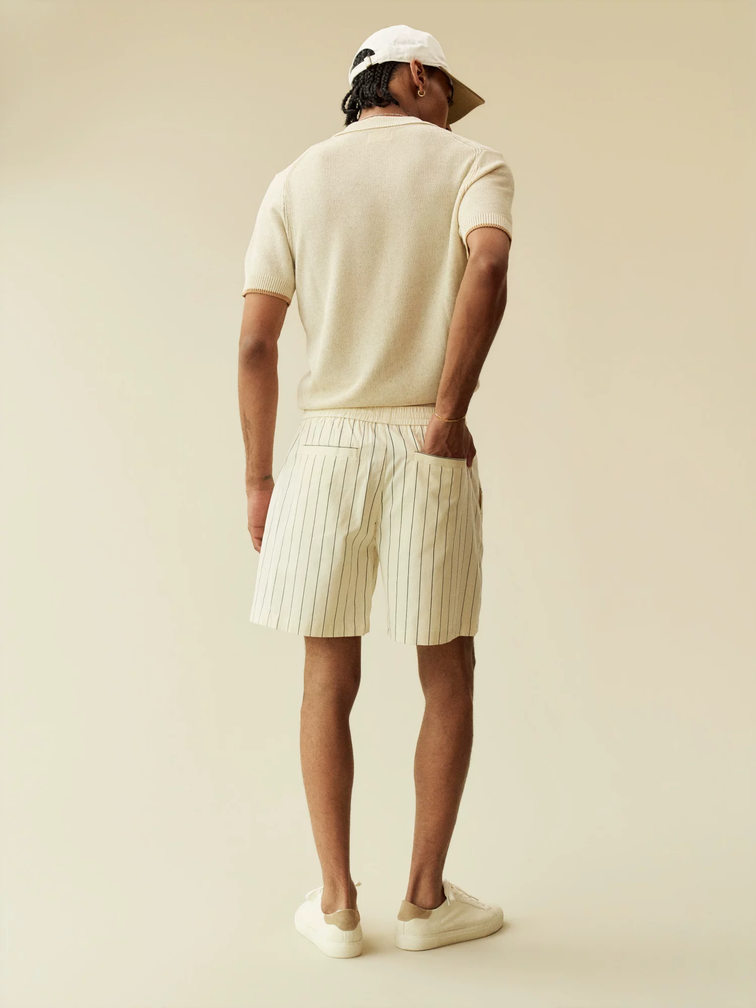 Striped Beach Shorts
