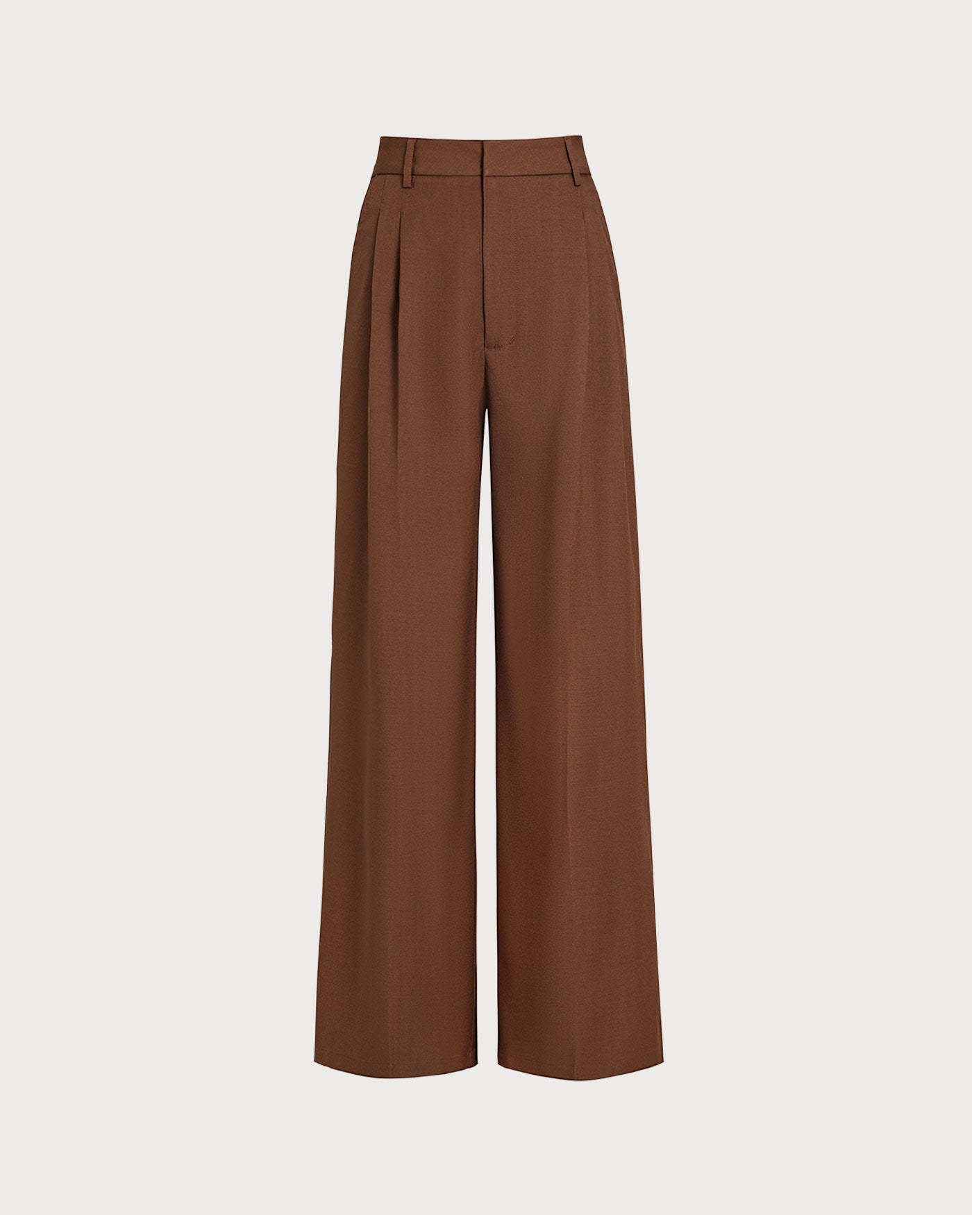 Natural Waisted Straight Pants