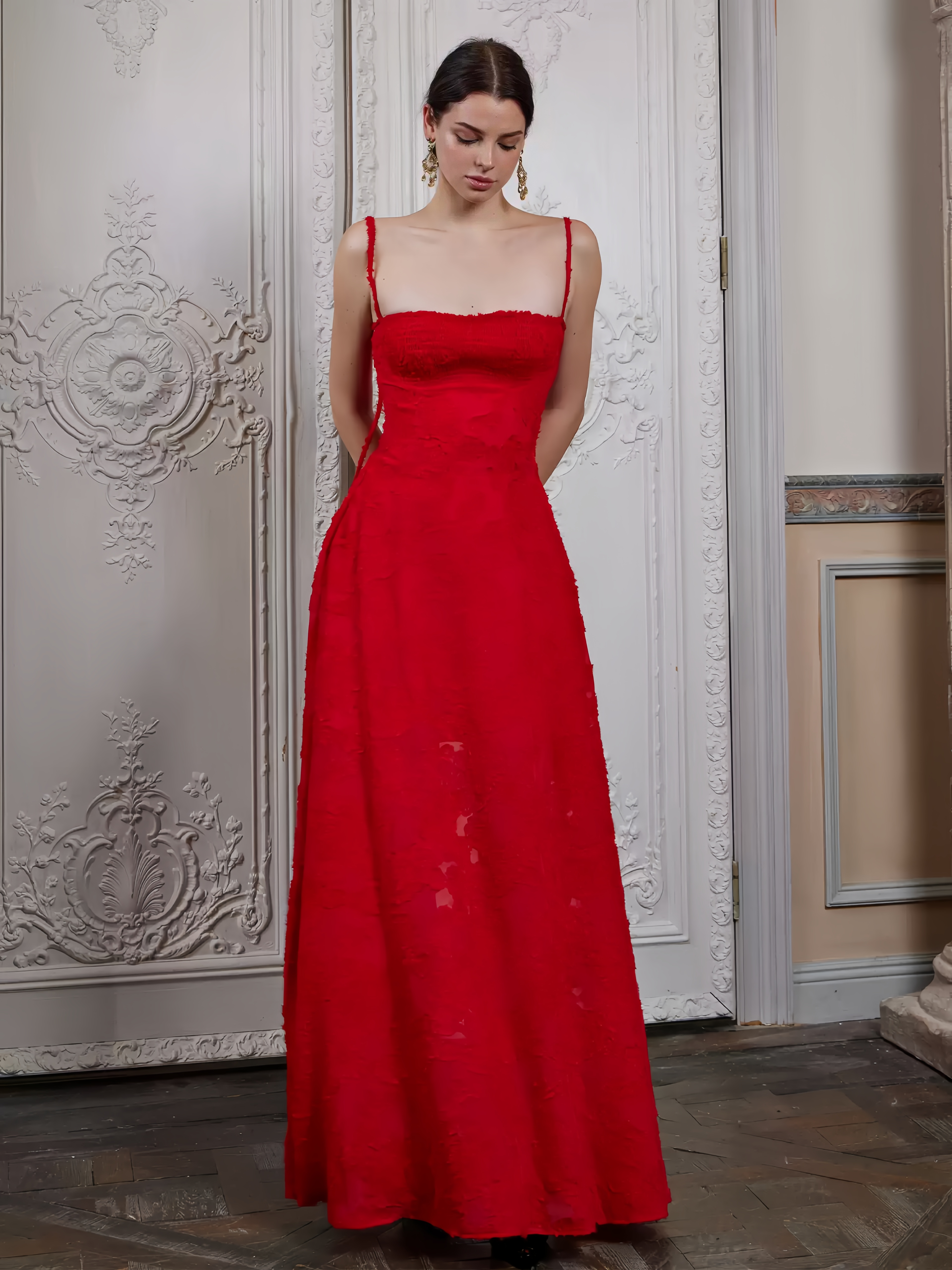 "Irresistible Beauty" Vacation Style Spaghetti Strap Tube Dress