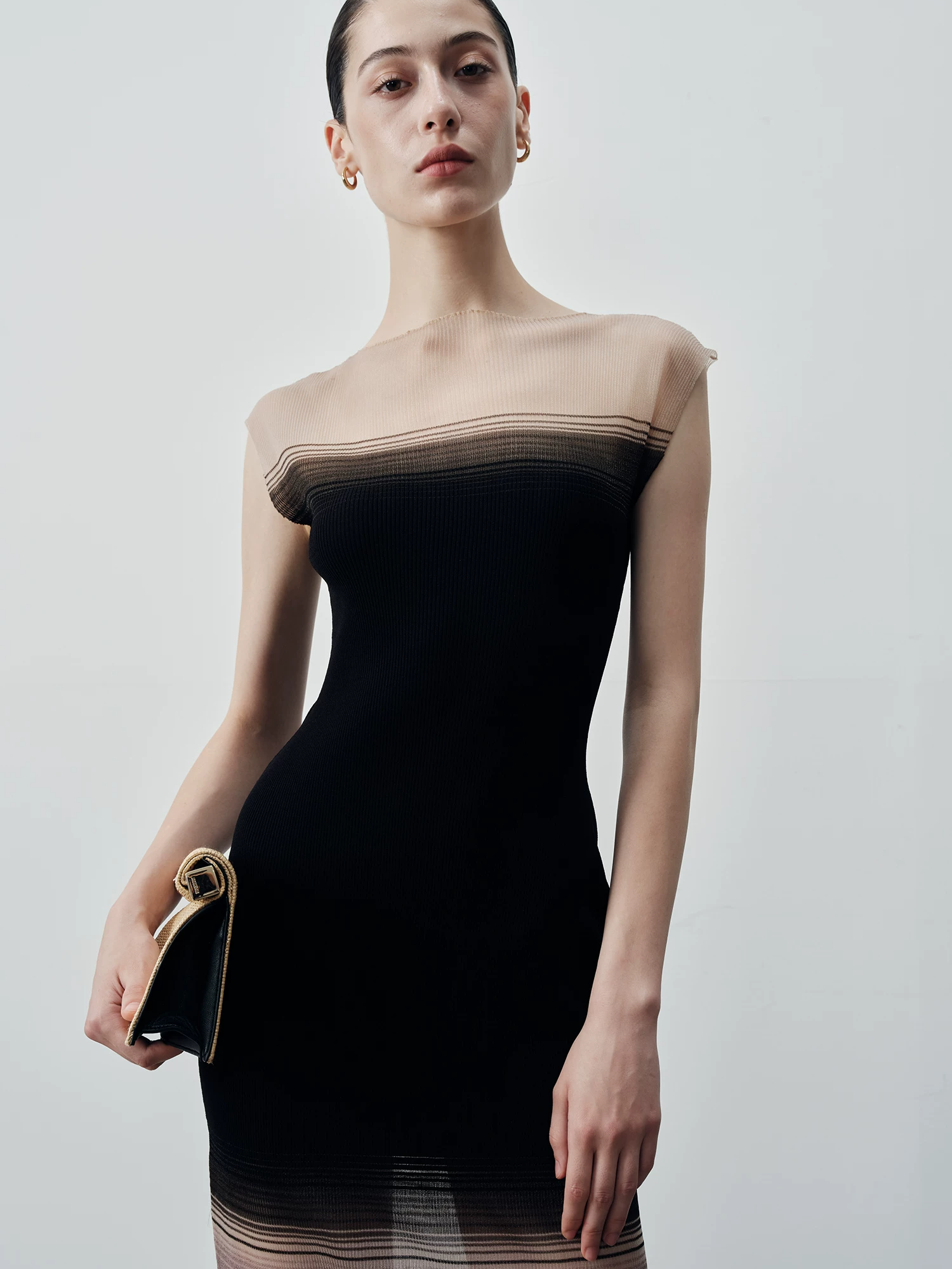 Gradient Knit Dress
