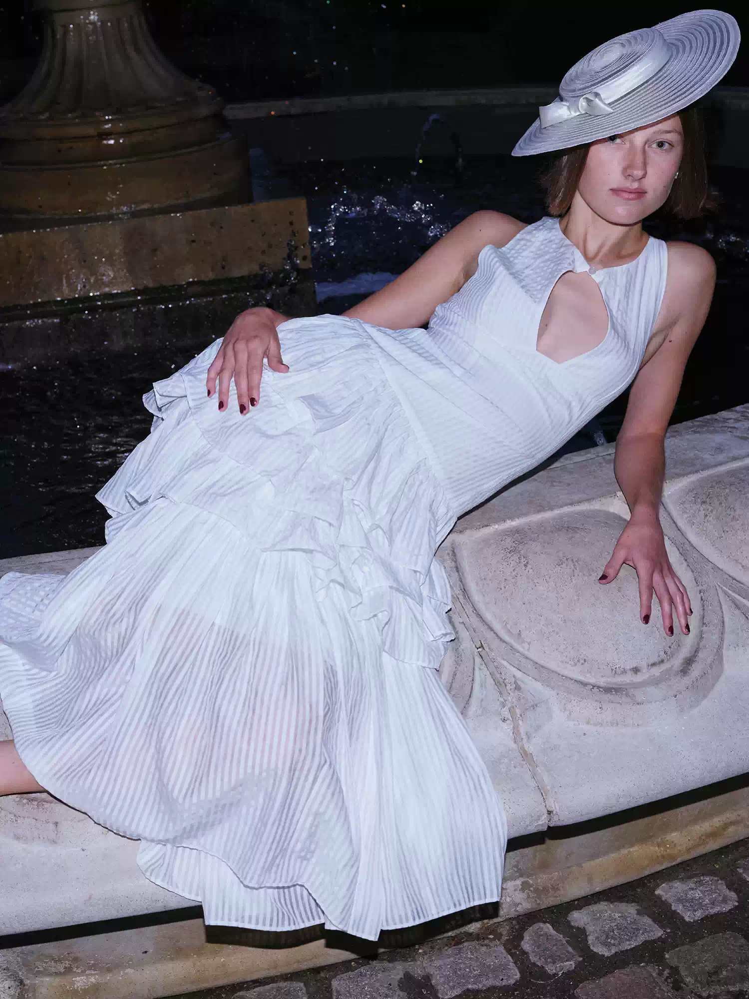 Detachable Skirt Overlay Cake Dress