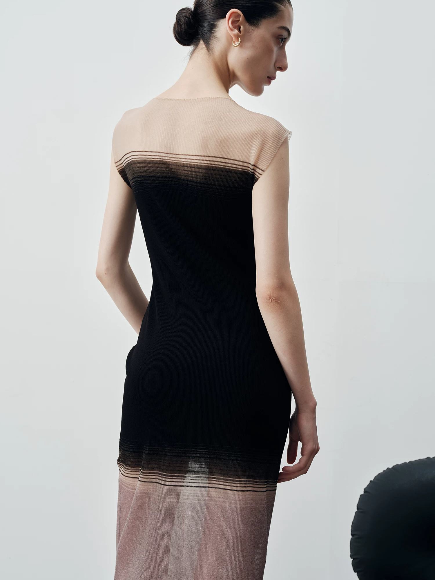 Gradient Knit Dress
