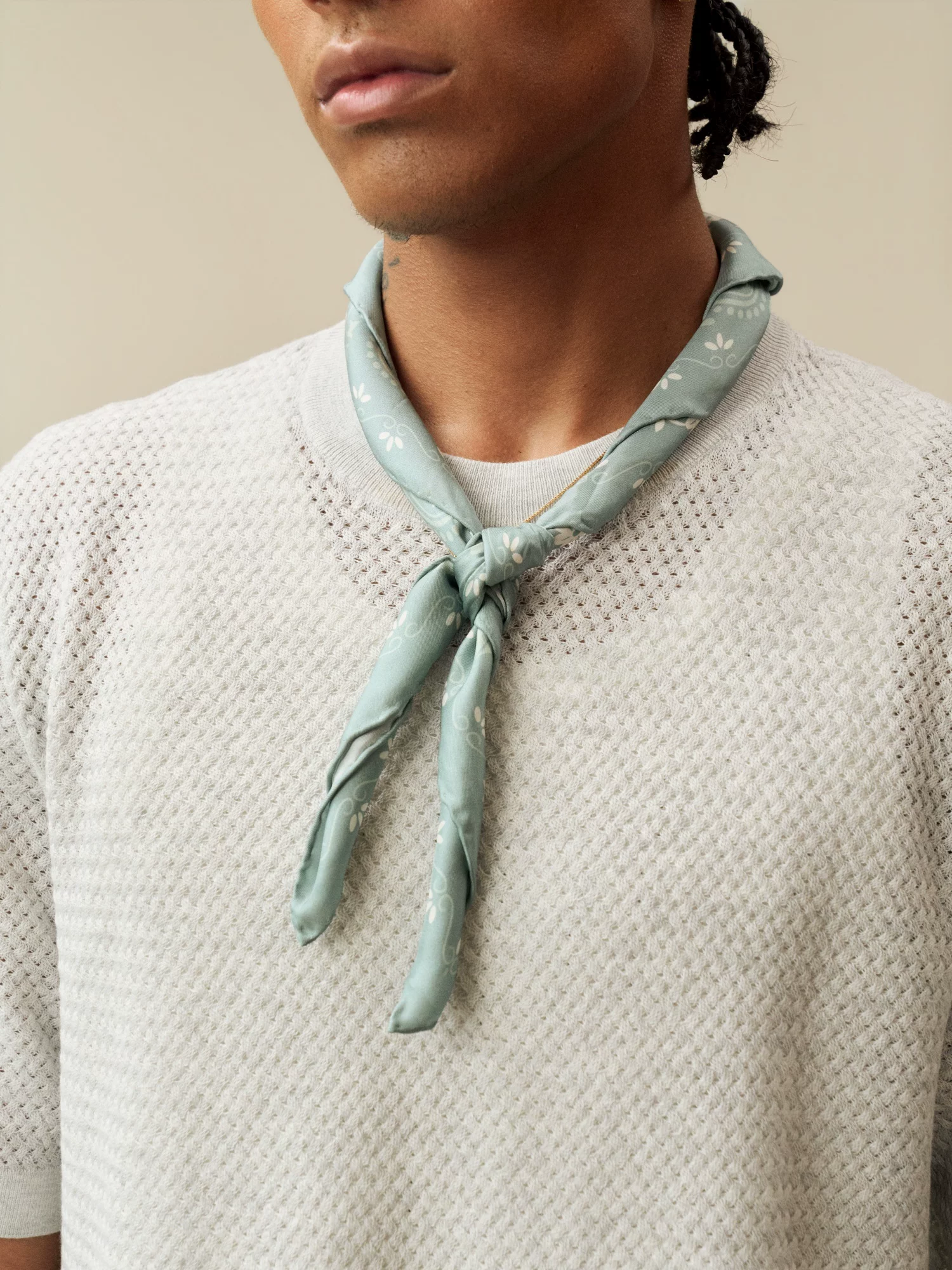 Printed Silk Scarf