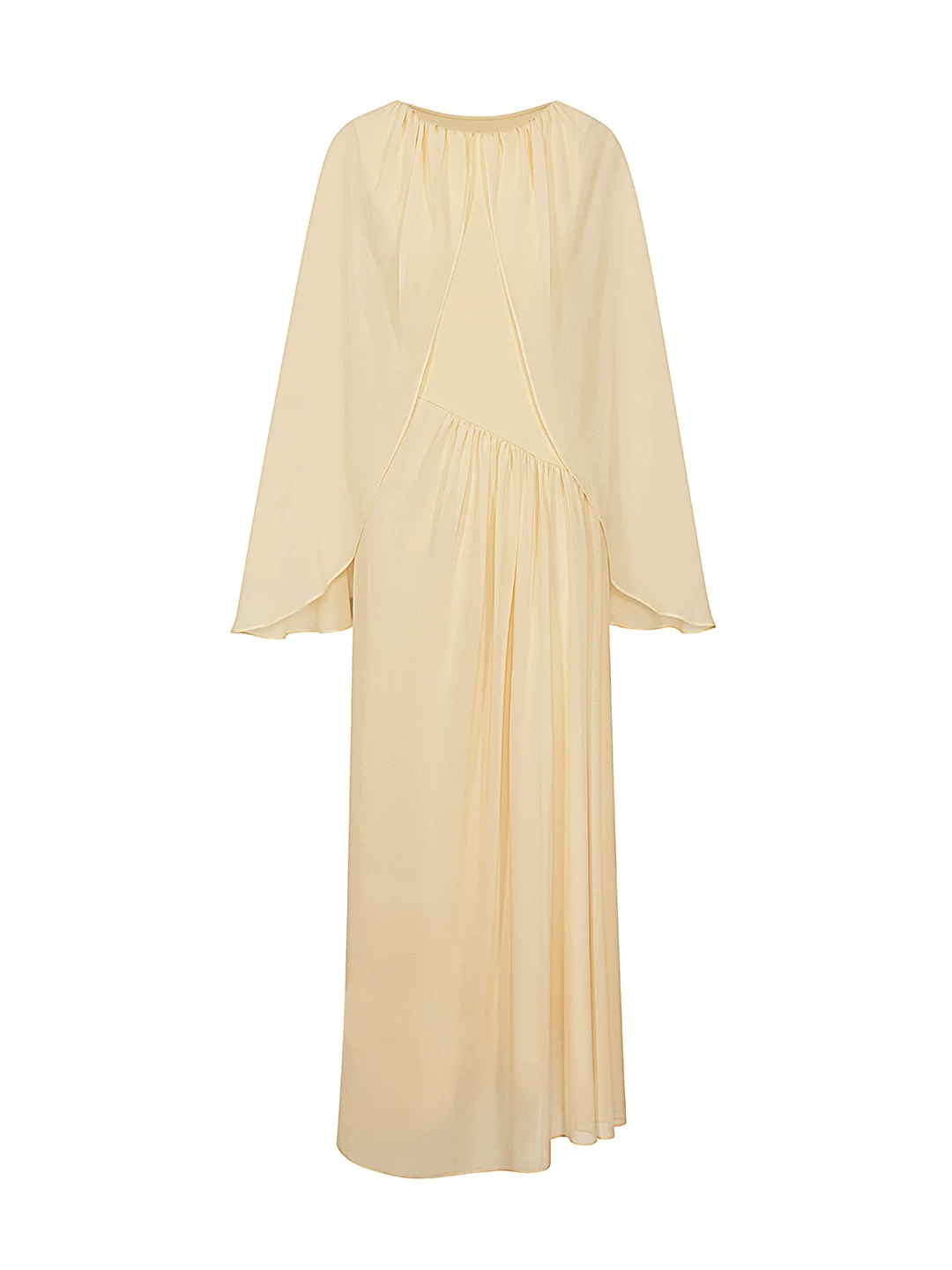 Sheer Elegant Shawl Dress