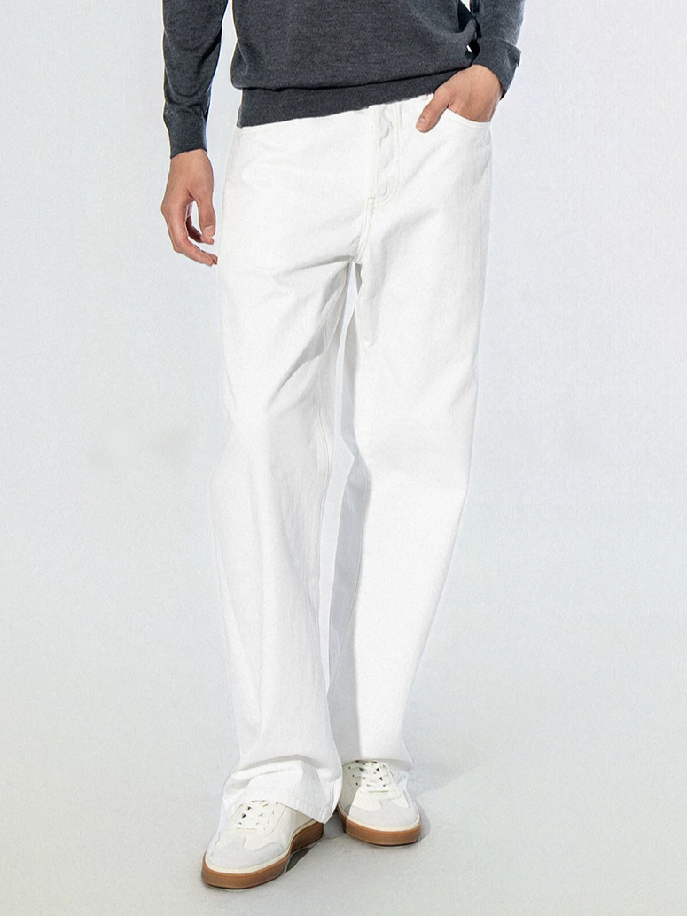 Straight-leg Jeans