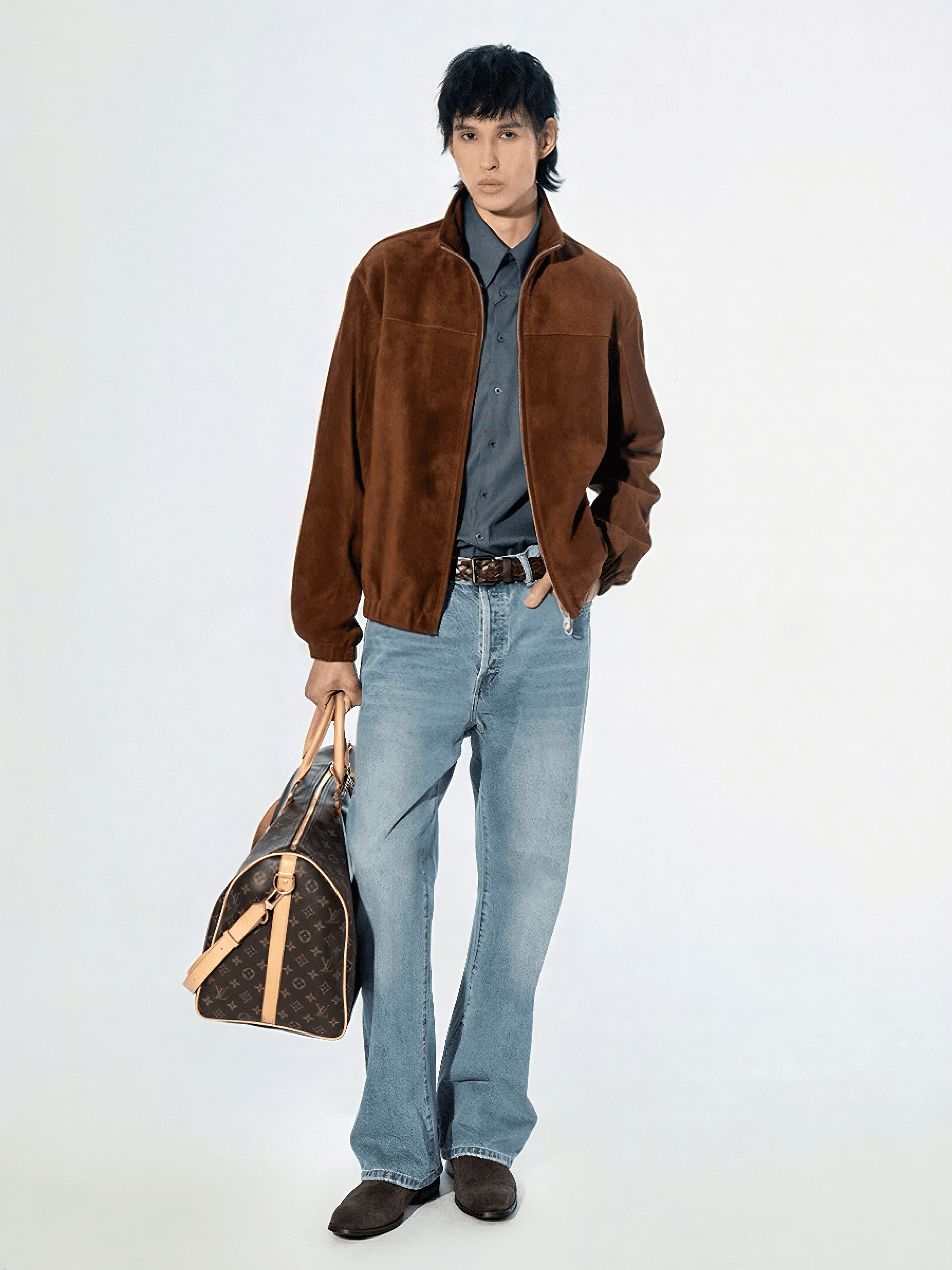 Straight-leg Jeans