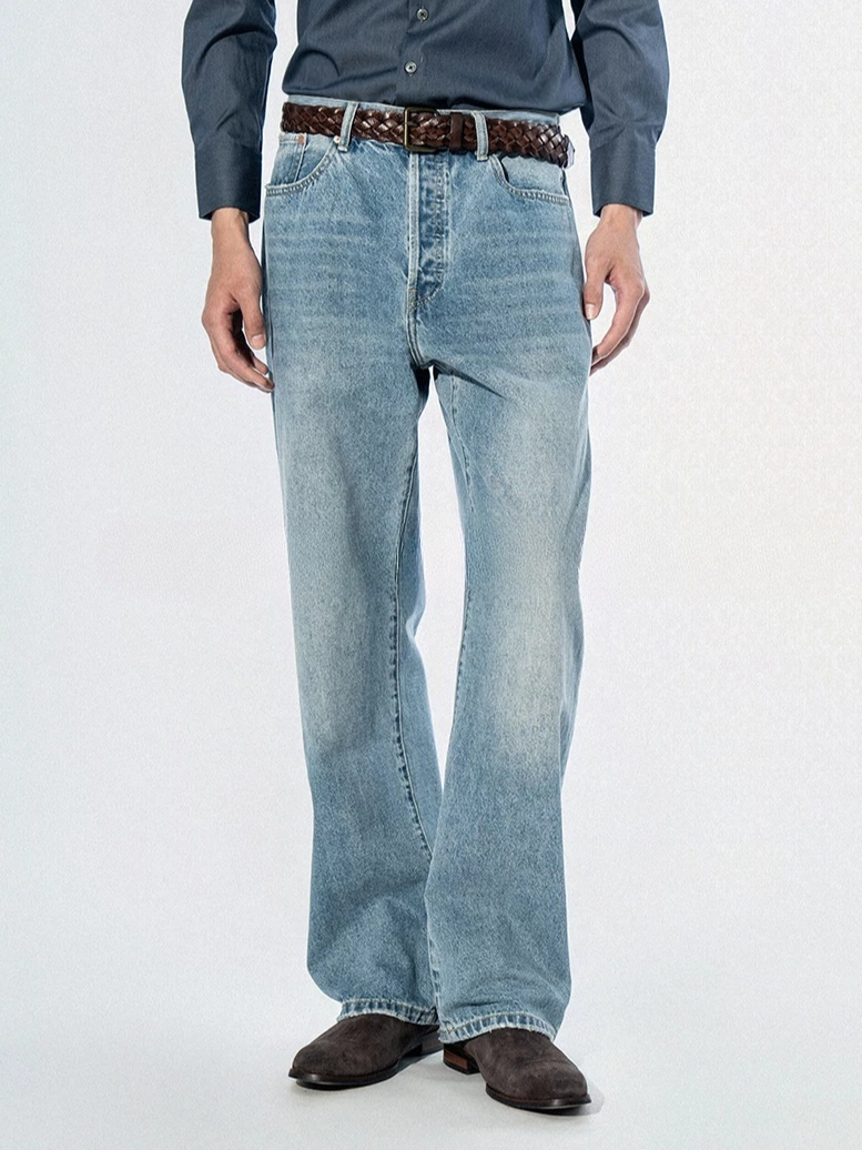 Straight-leg Jeans