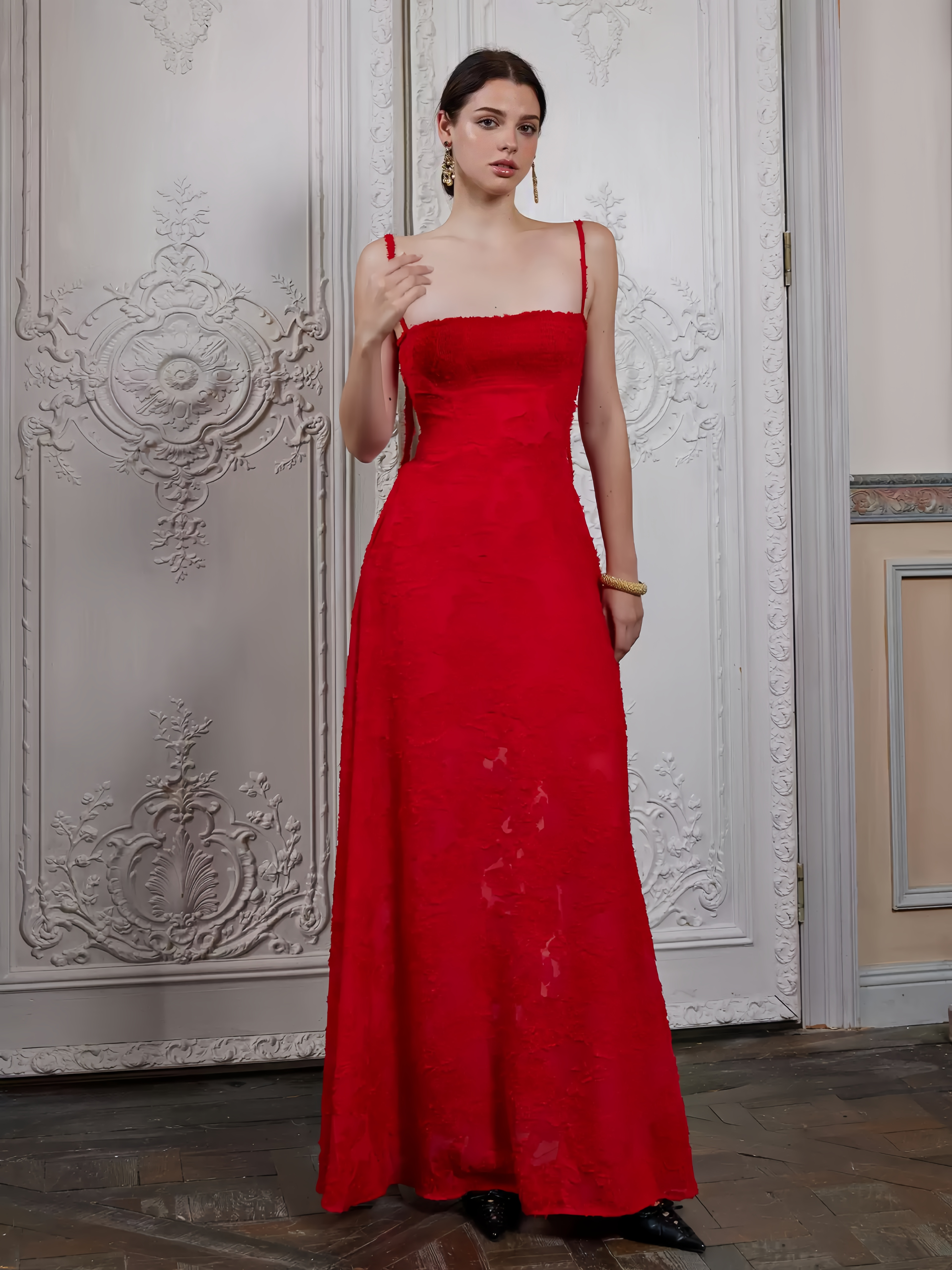 "Irresistible Beauty" Vacation Style Spaghetti Strap Tube Dress