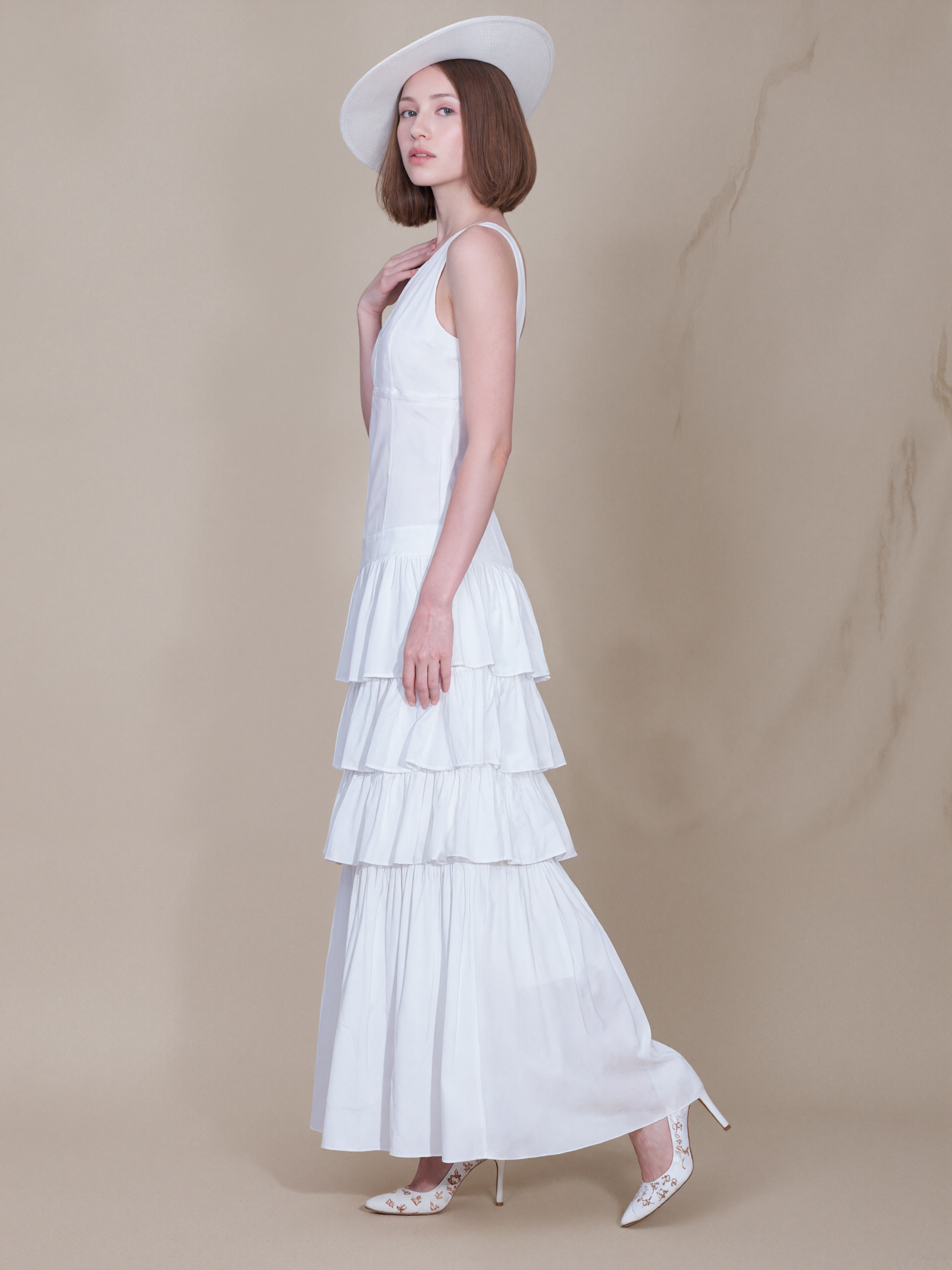 Detachable Skirt Overlay Cake Dress