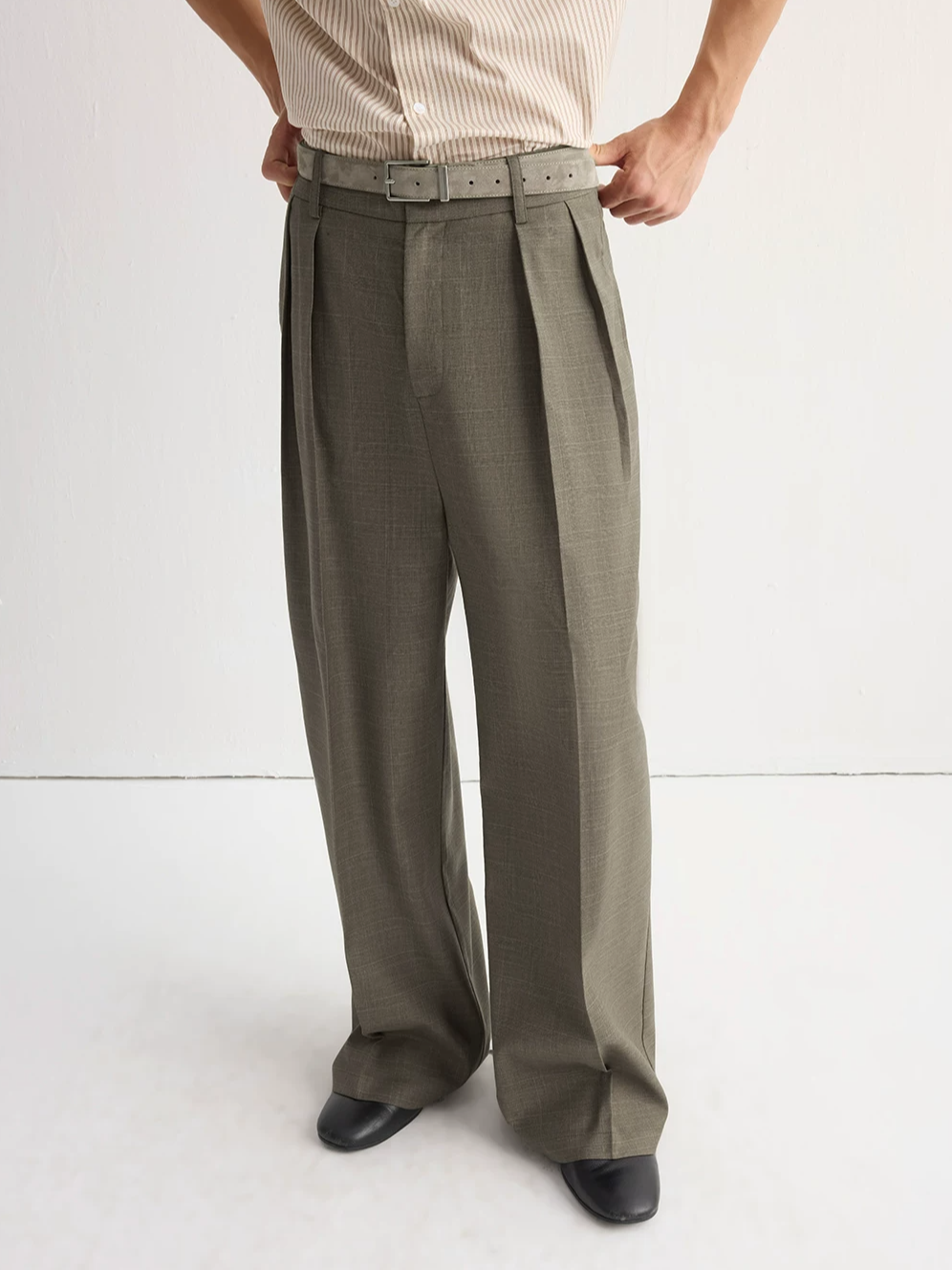 Plaid Suit Pants