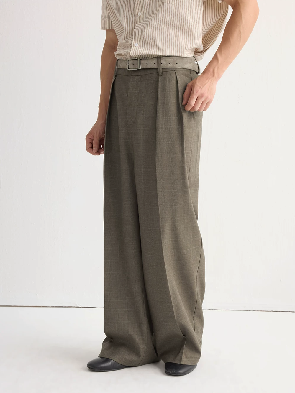 Plaid Suit Pants