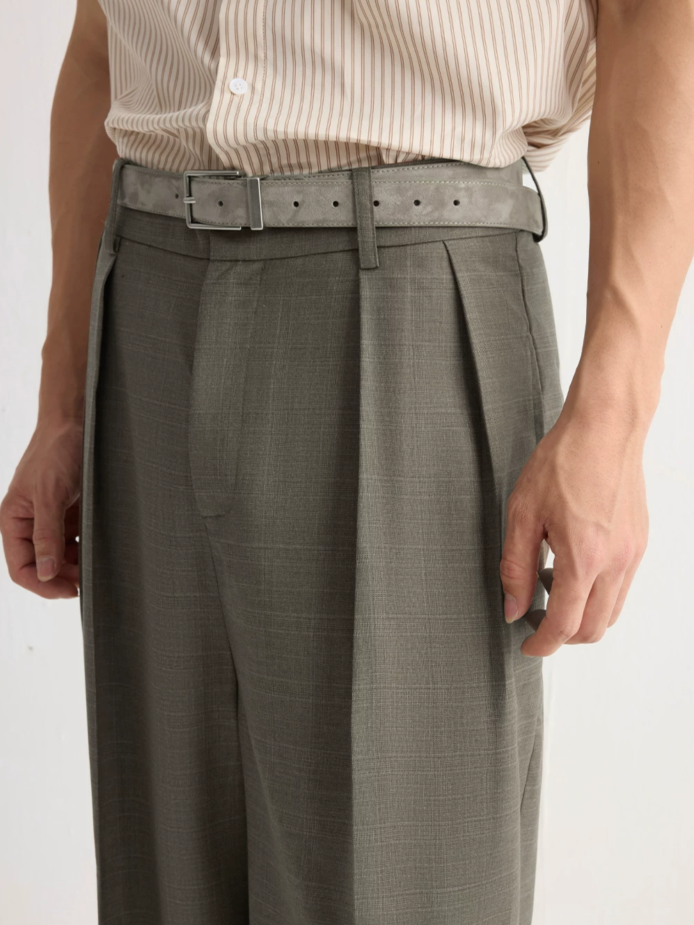 Plaid Suit Pants