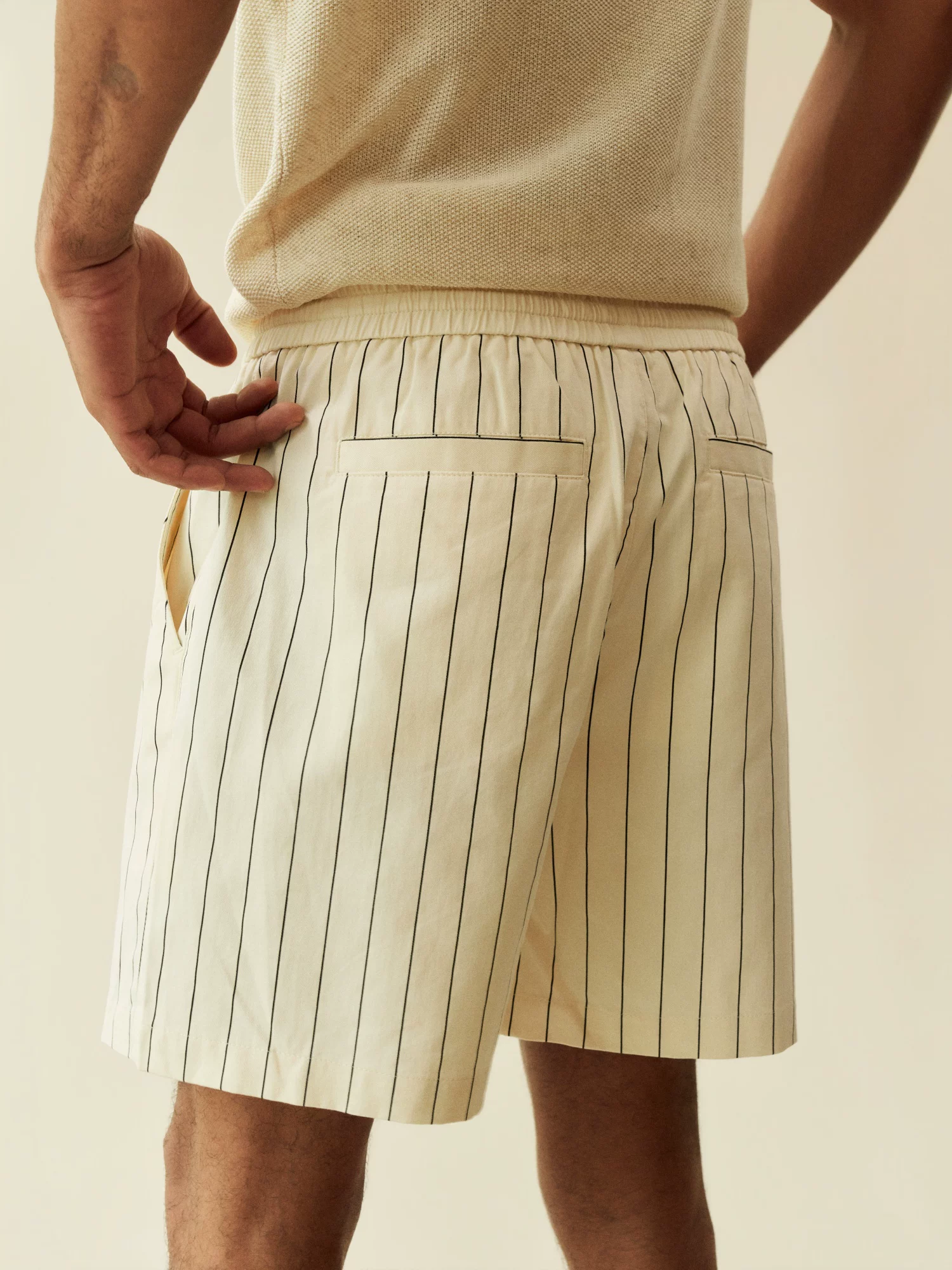 Striped Beach Shorts
