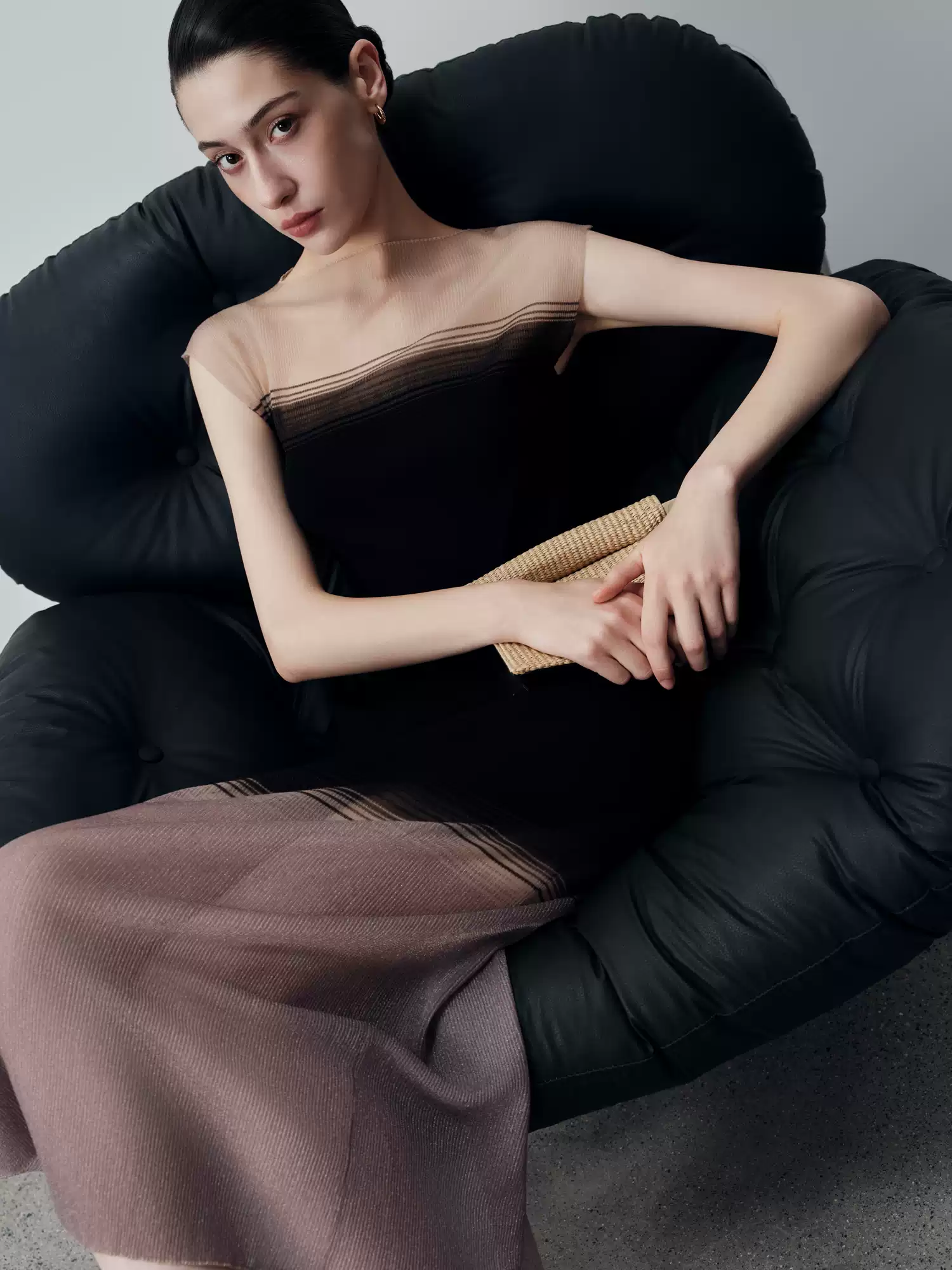 Gradient Knit Dress