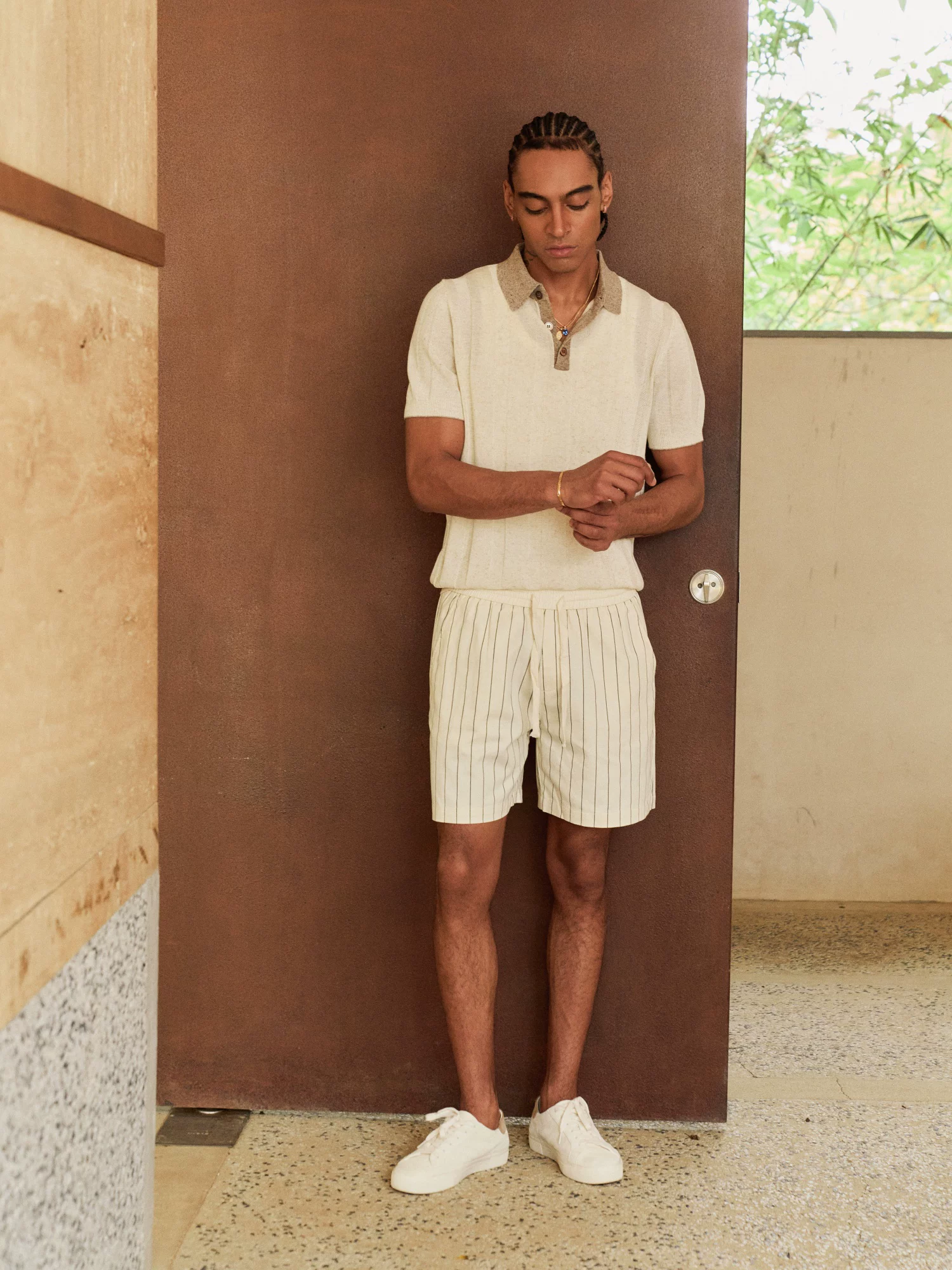 Striped Beach Shorts
