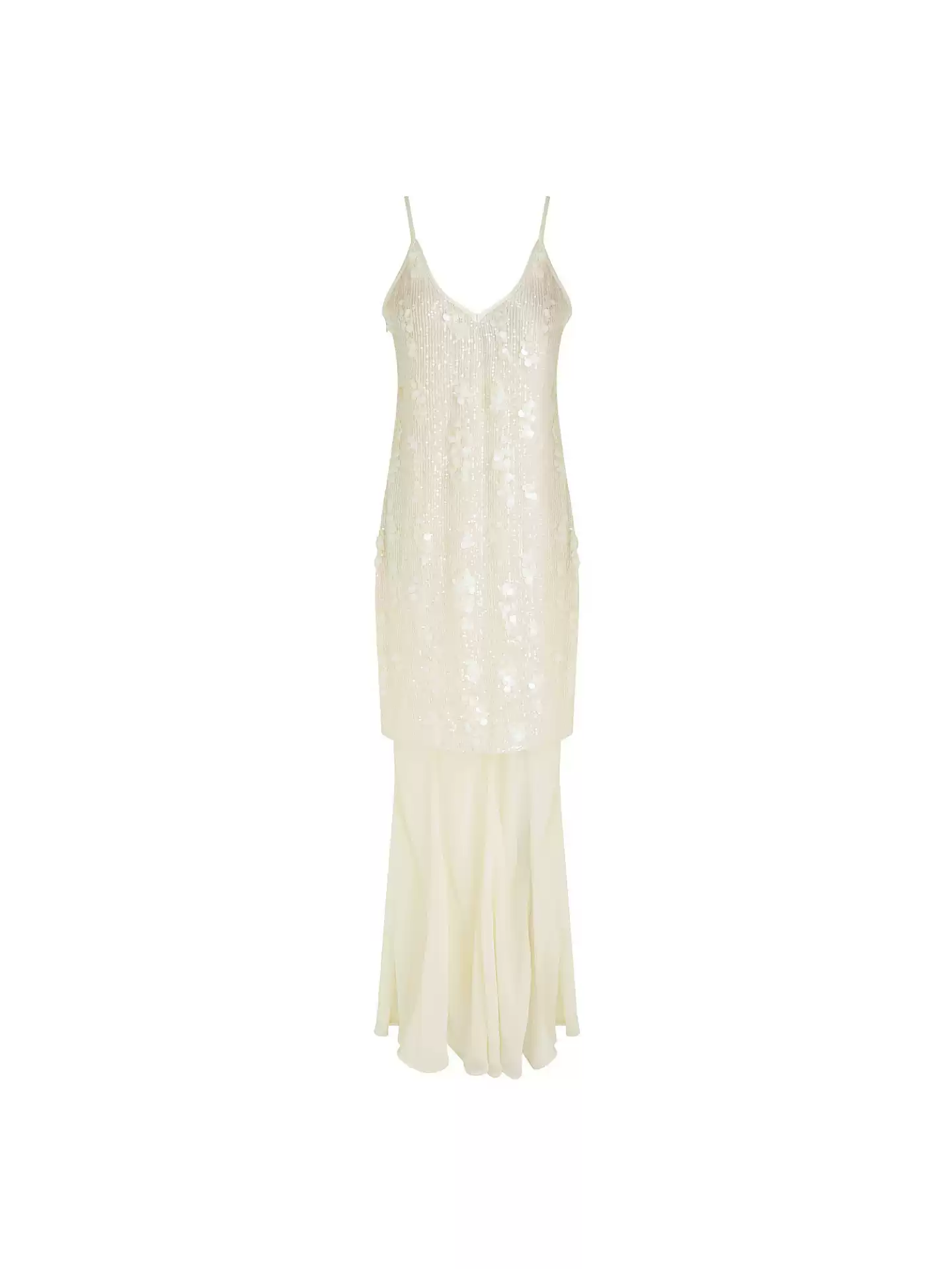 Sequined Patchwork Dress