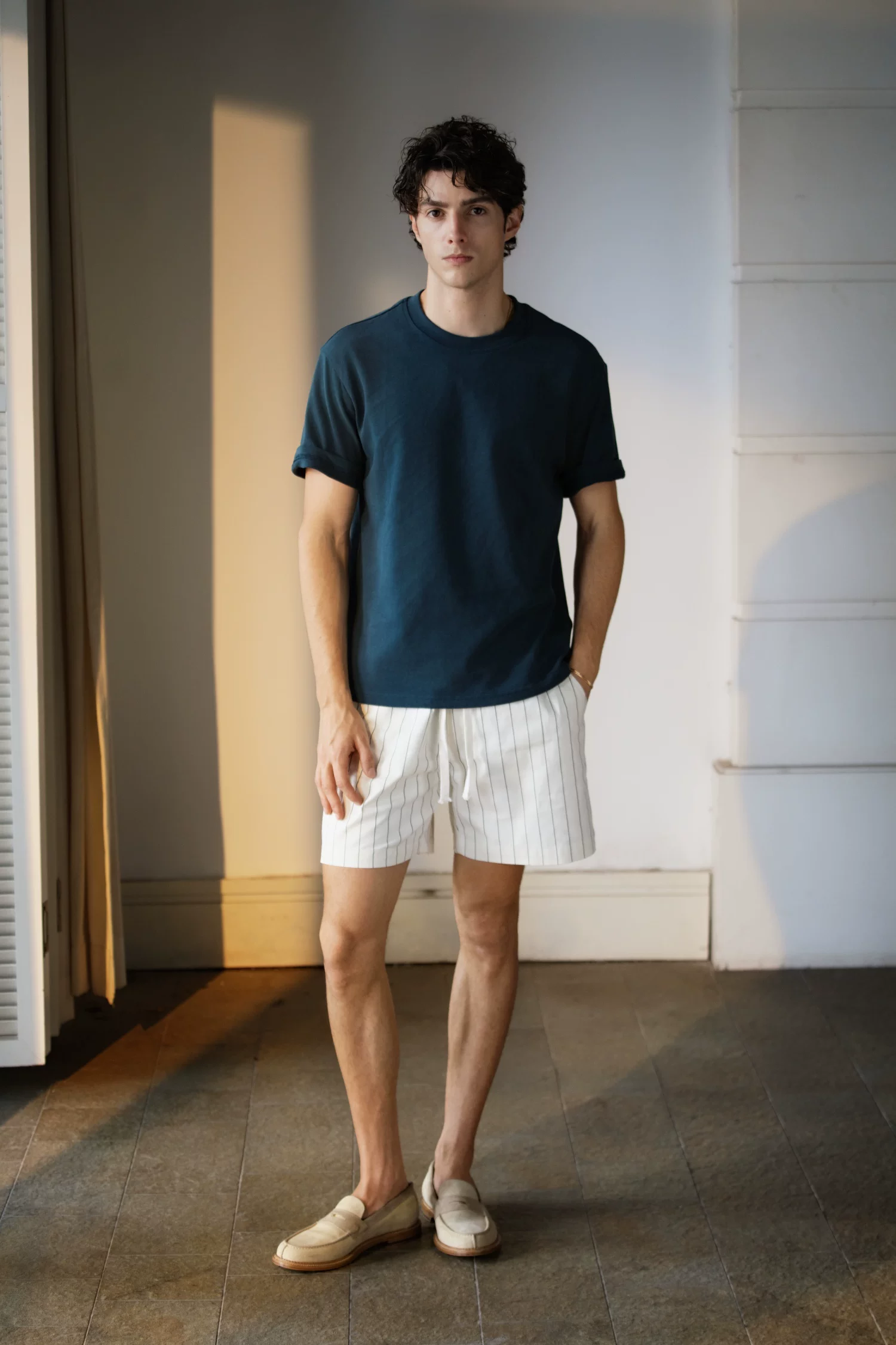 Striped Beach Shorts