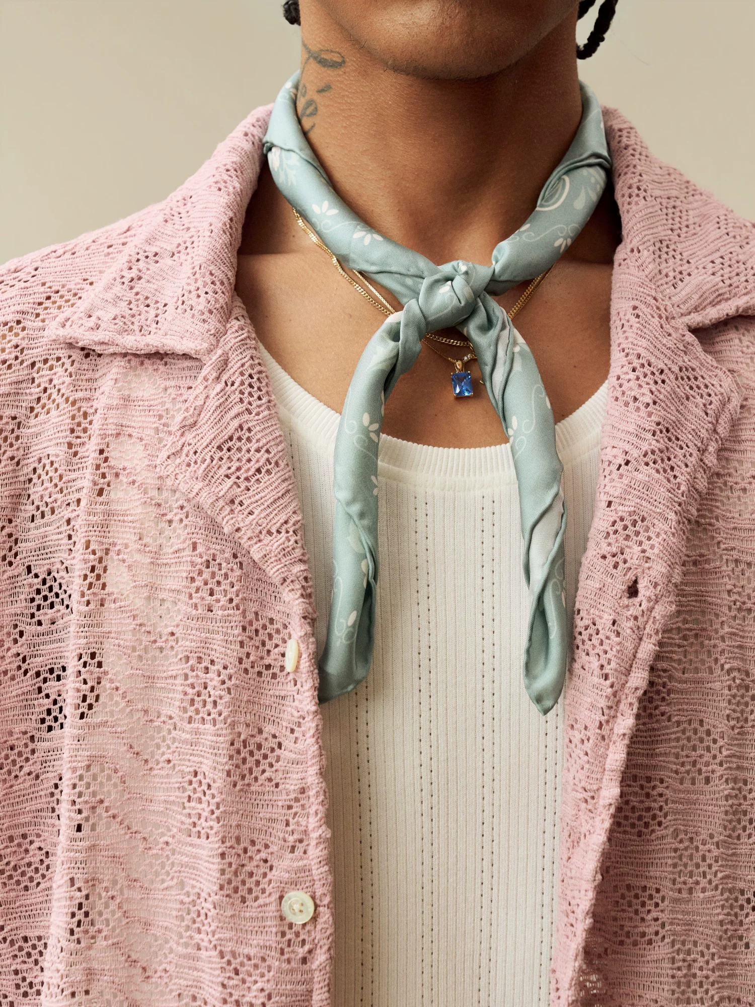 Printed Silk Scarf
