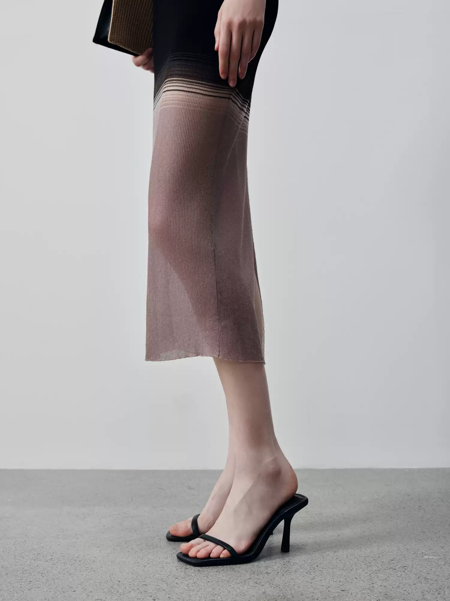 Gradient Knit Dress