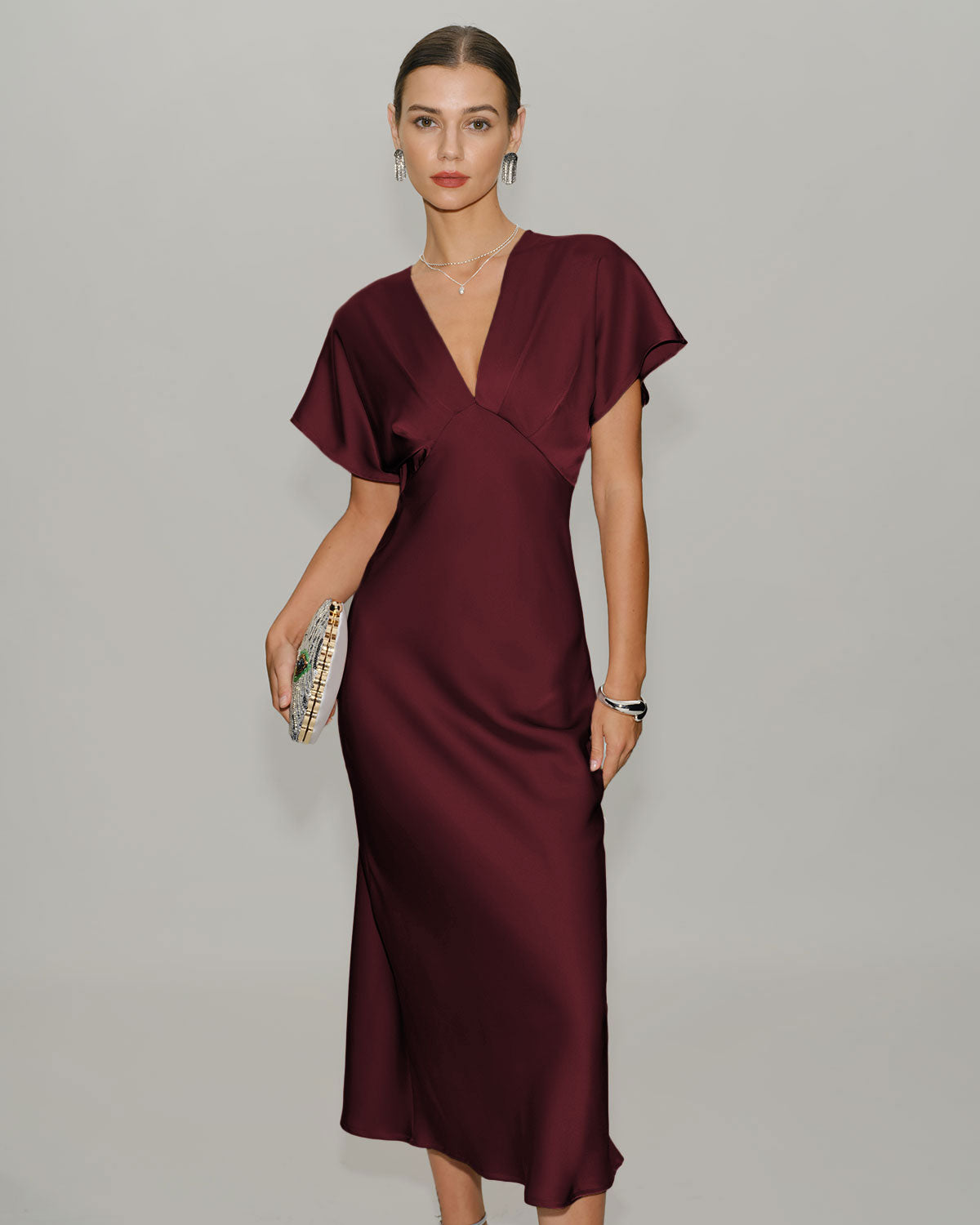 Satin Dress