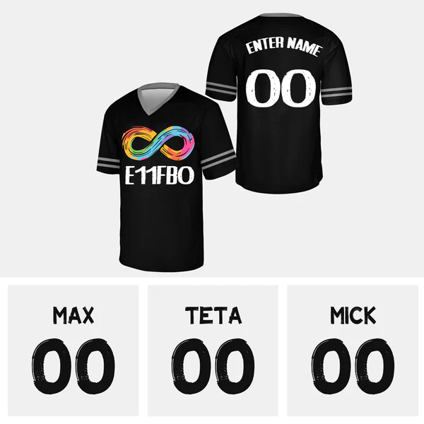Personalized Lgbt Team Name And Number Football Jersey