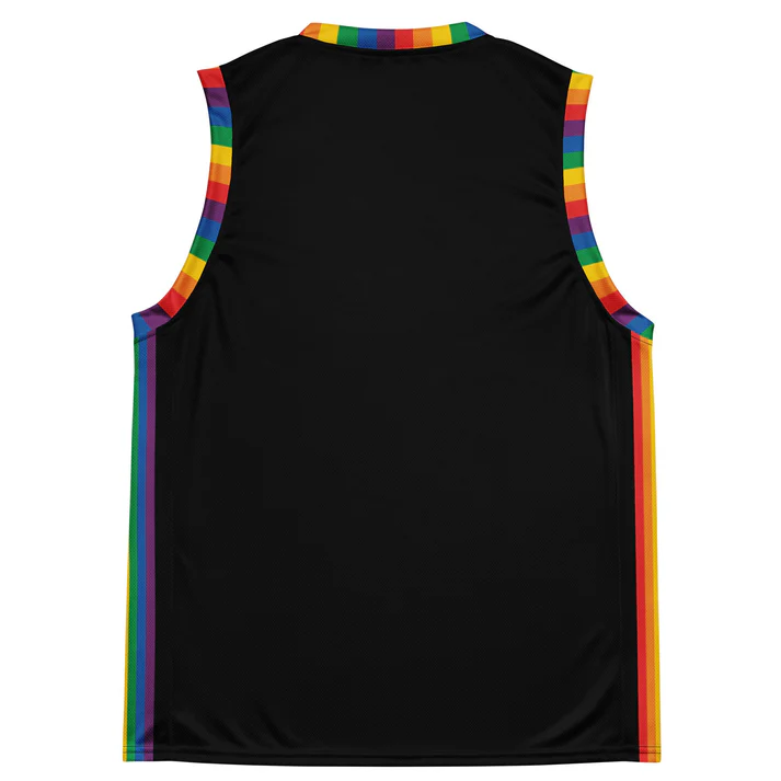 LGBTQ Pride Flag Basketball Jersey