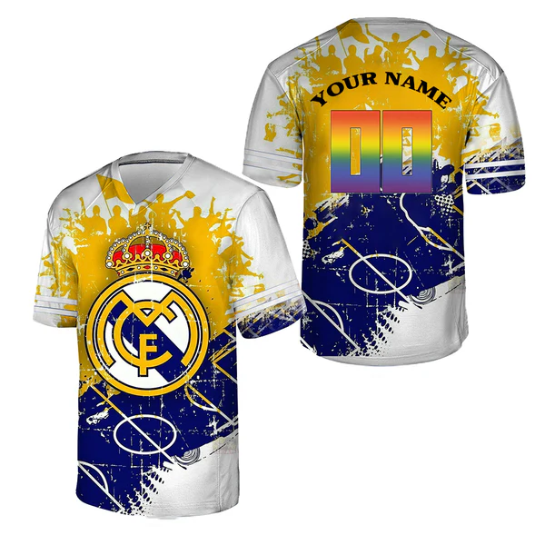 Custom Names, Numbers - Milan Football Jersey