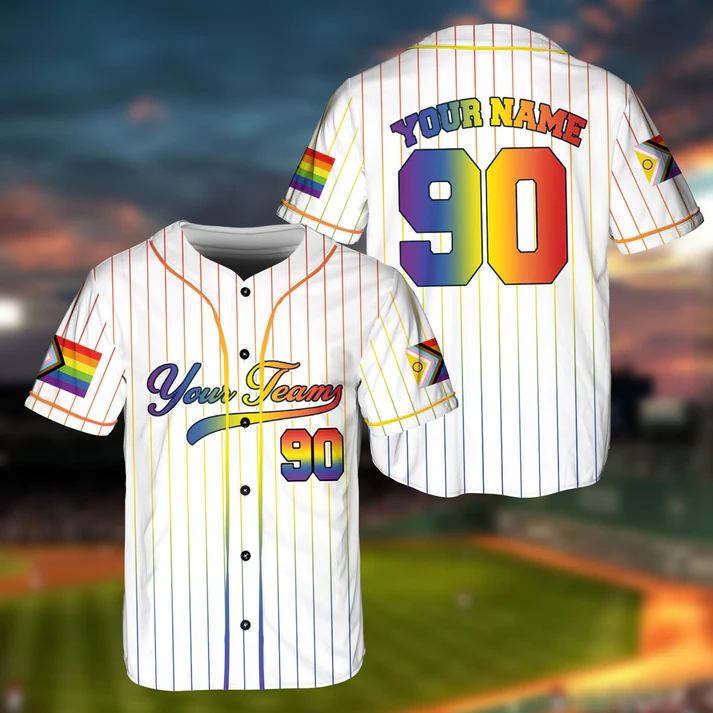 Customize Unisex White Baseball Jersey