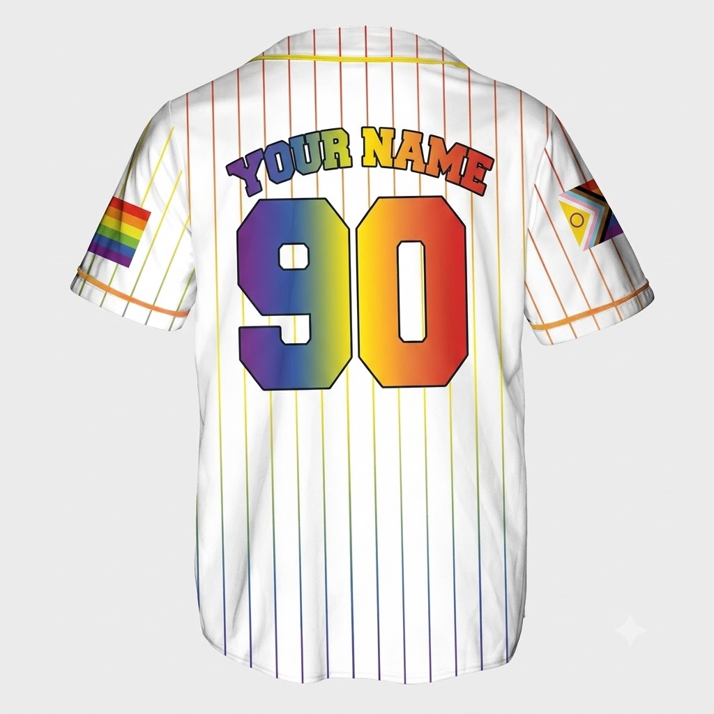 Customize Unisex White Baseball Jersey