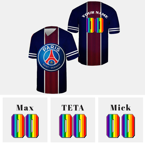 LGBT Paris Saint-germain Football Jersey