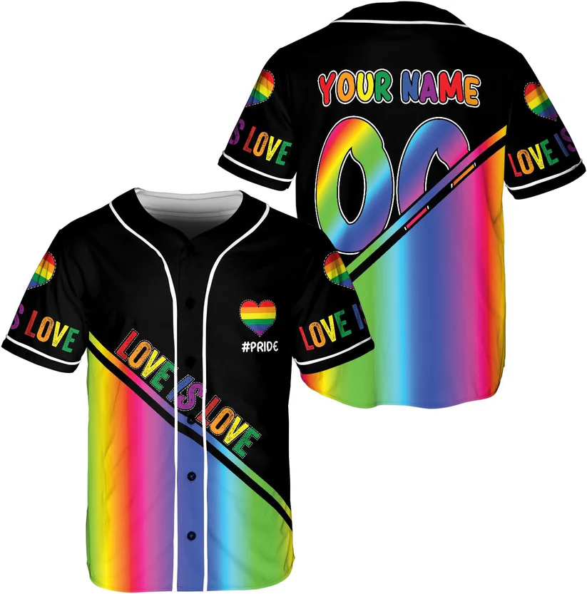 Custom LGBT Baseball Jersey