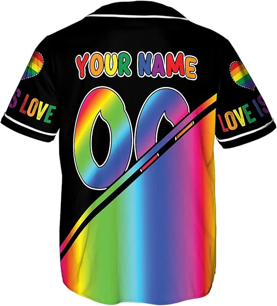 Custom LGBT Baseball Jersey