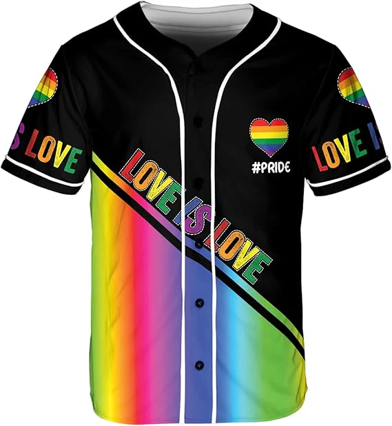 Custom LGBT Baseball Jersey
