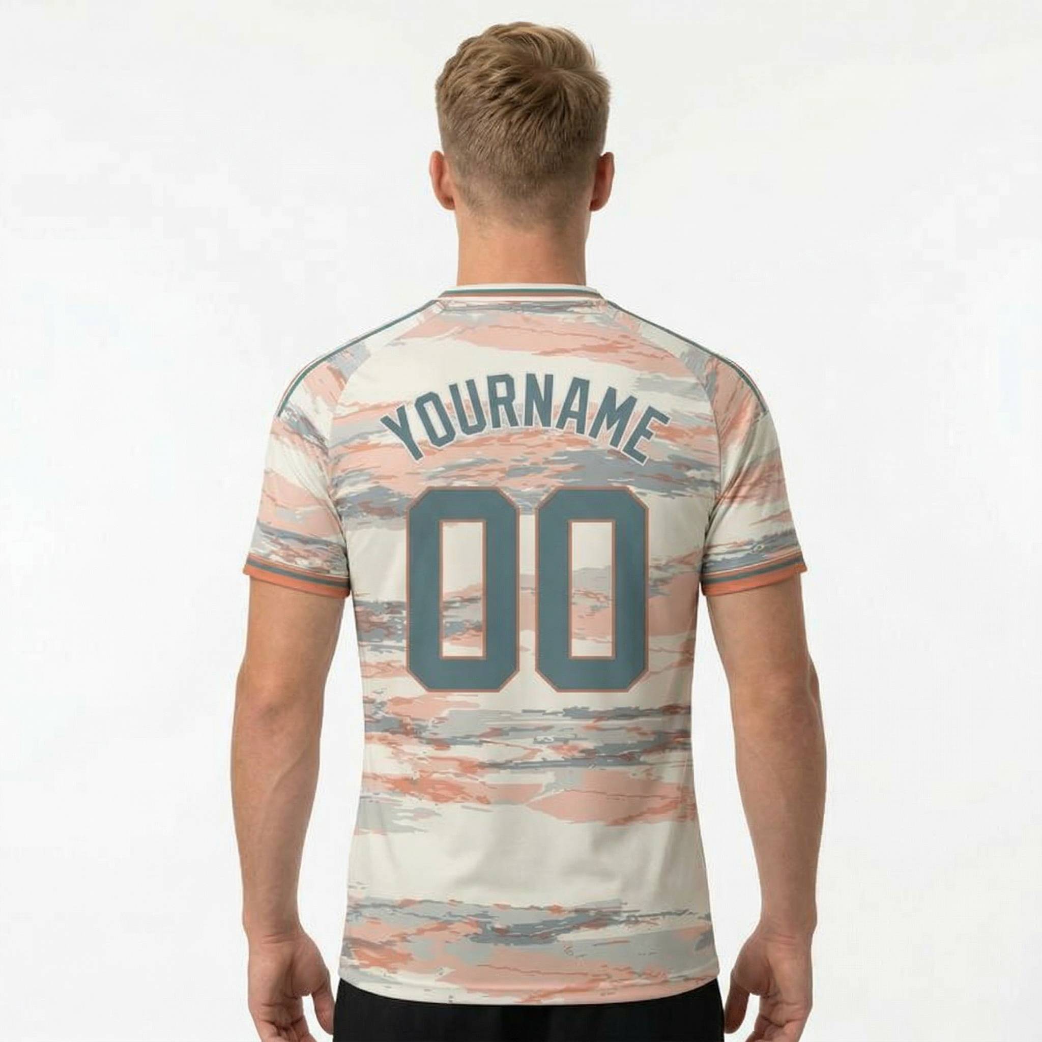 Custom Pink & White/Grey Custom Soccer Jersey
