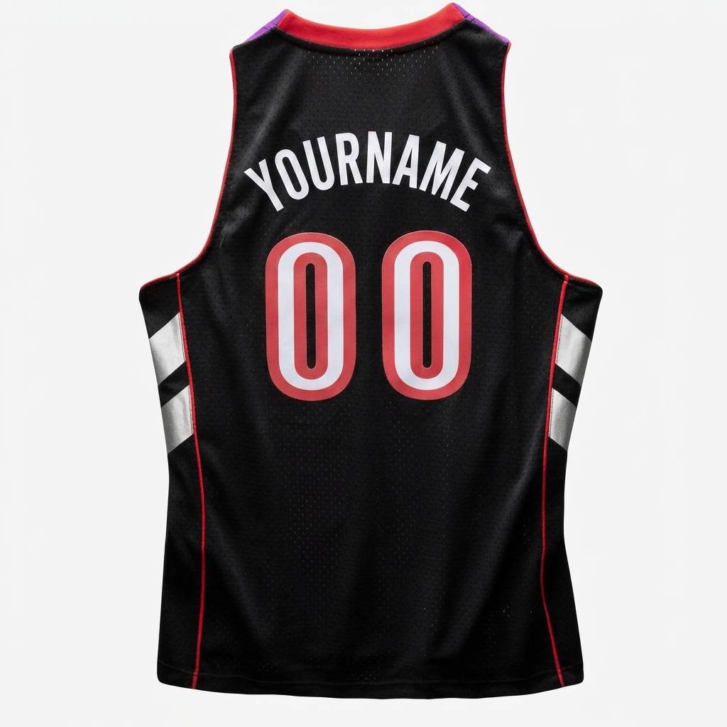 Custom Purple & White/Red Basketball Classic Jersey