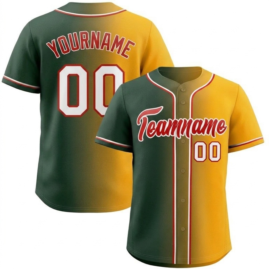 Custom White & Grey/Black Gradient Fashion Baseball Jersey
