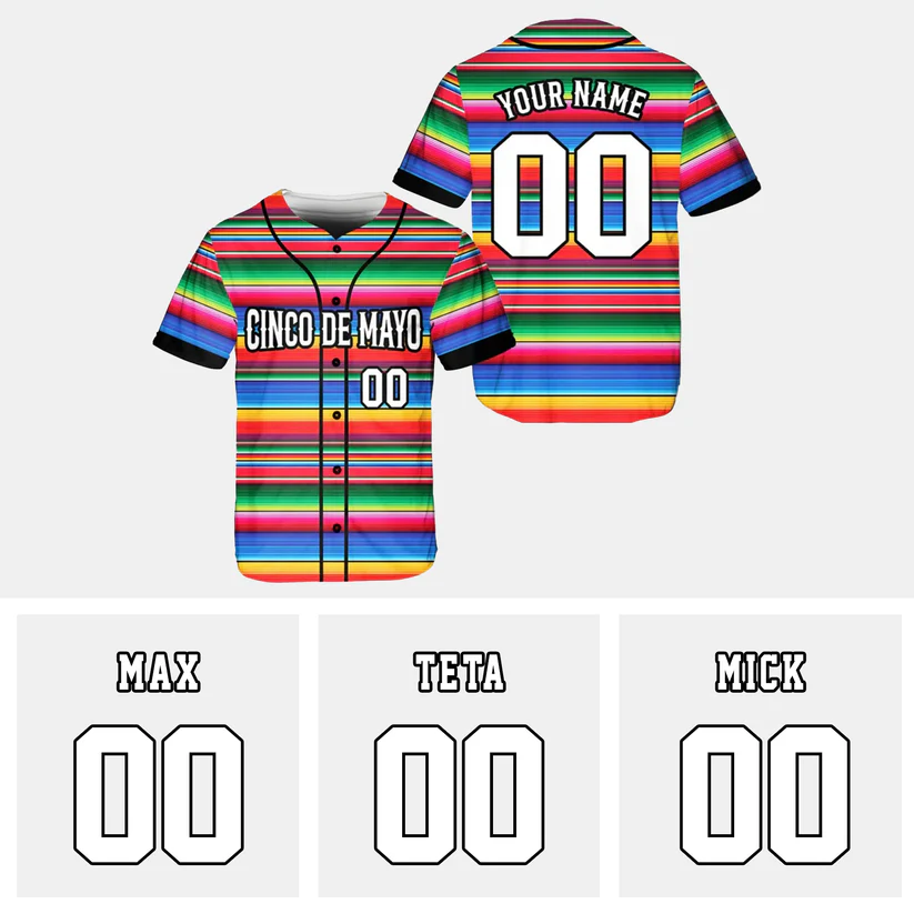 LGBTQ Holiday Baseball Jerseys