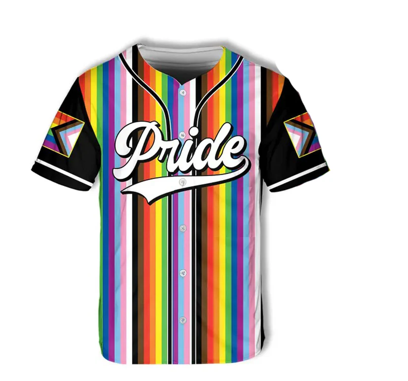 Pride Month Game Day Outfit For LGBT Community Baseball Fans